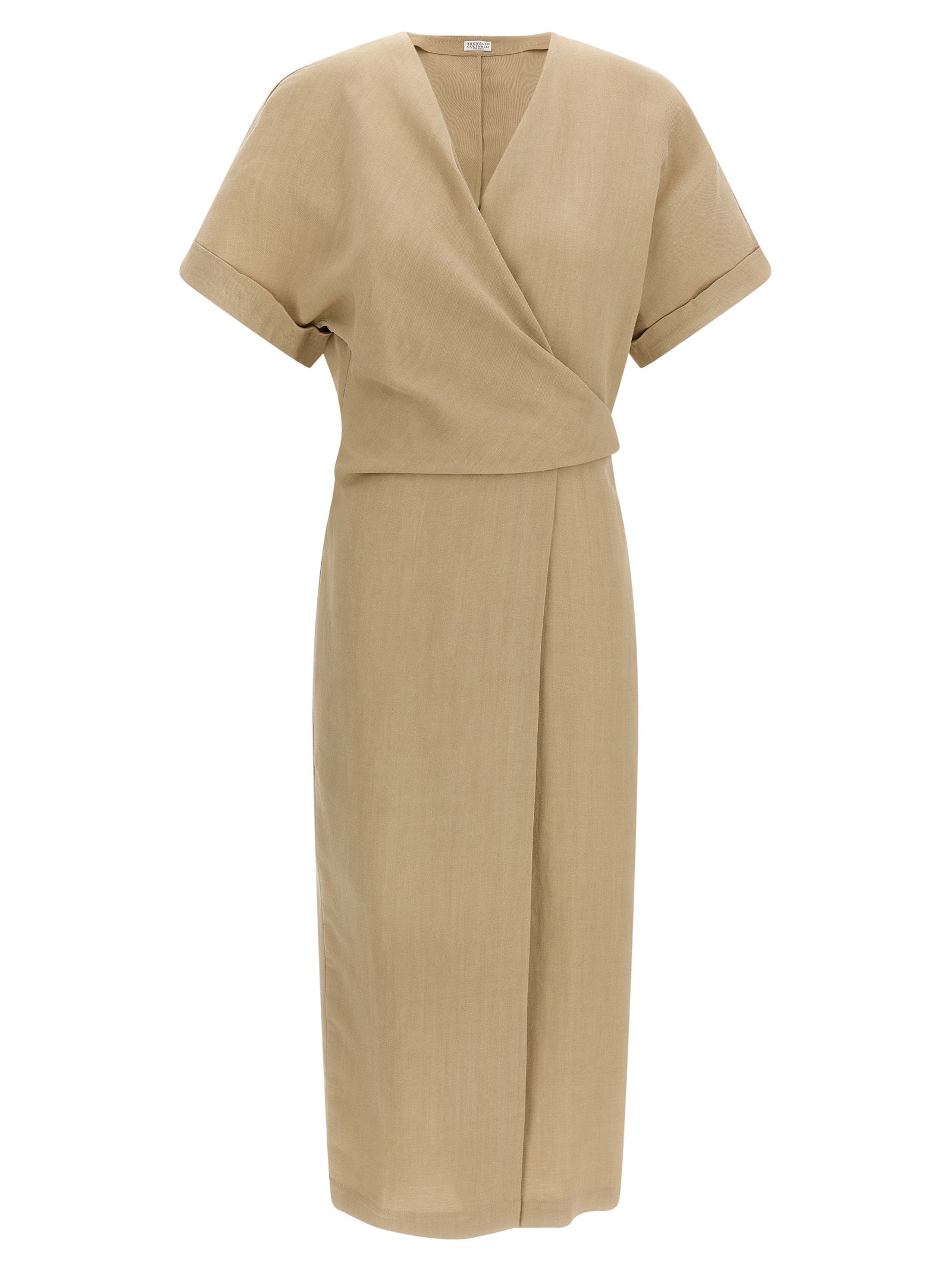 Brunello Cucinelli Wrap Dress