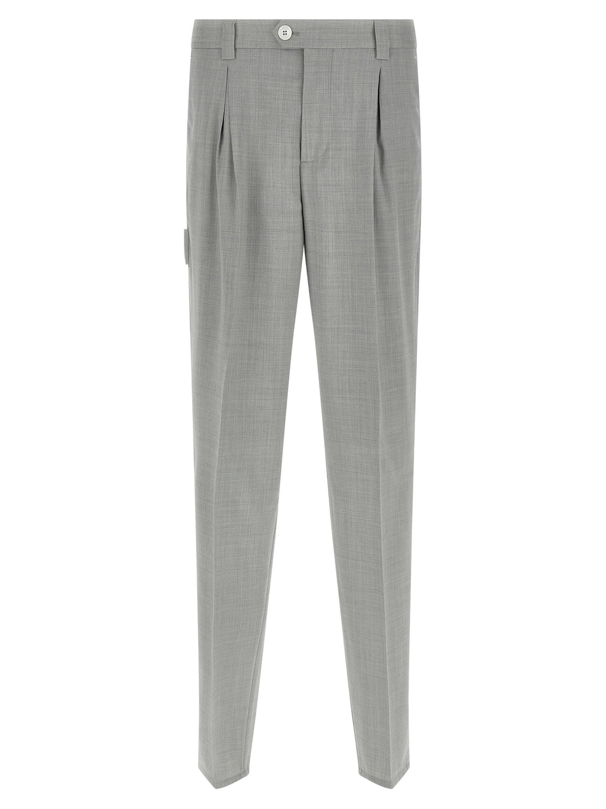 Brunello Cucinelli Mélange Wool Pants