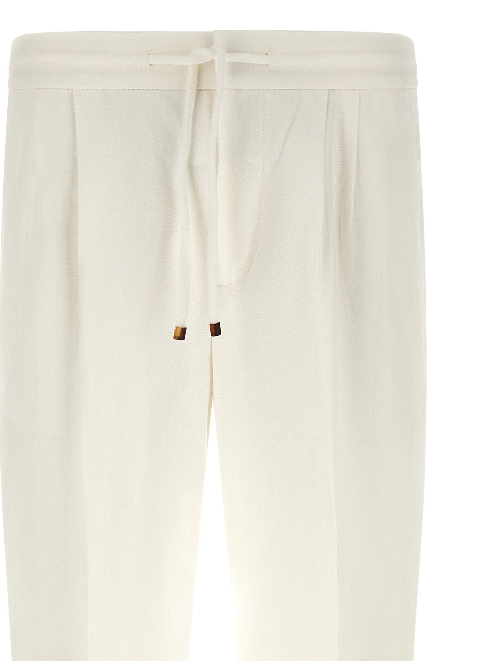 Brunello Cucinelli Linen Trousers
