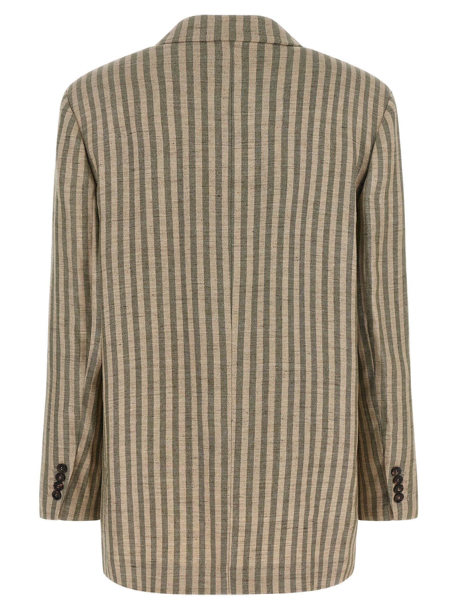 Brunello Cucinelli Striped Blazer