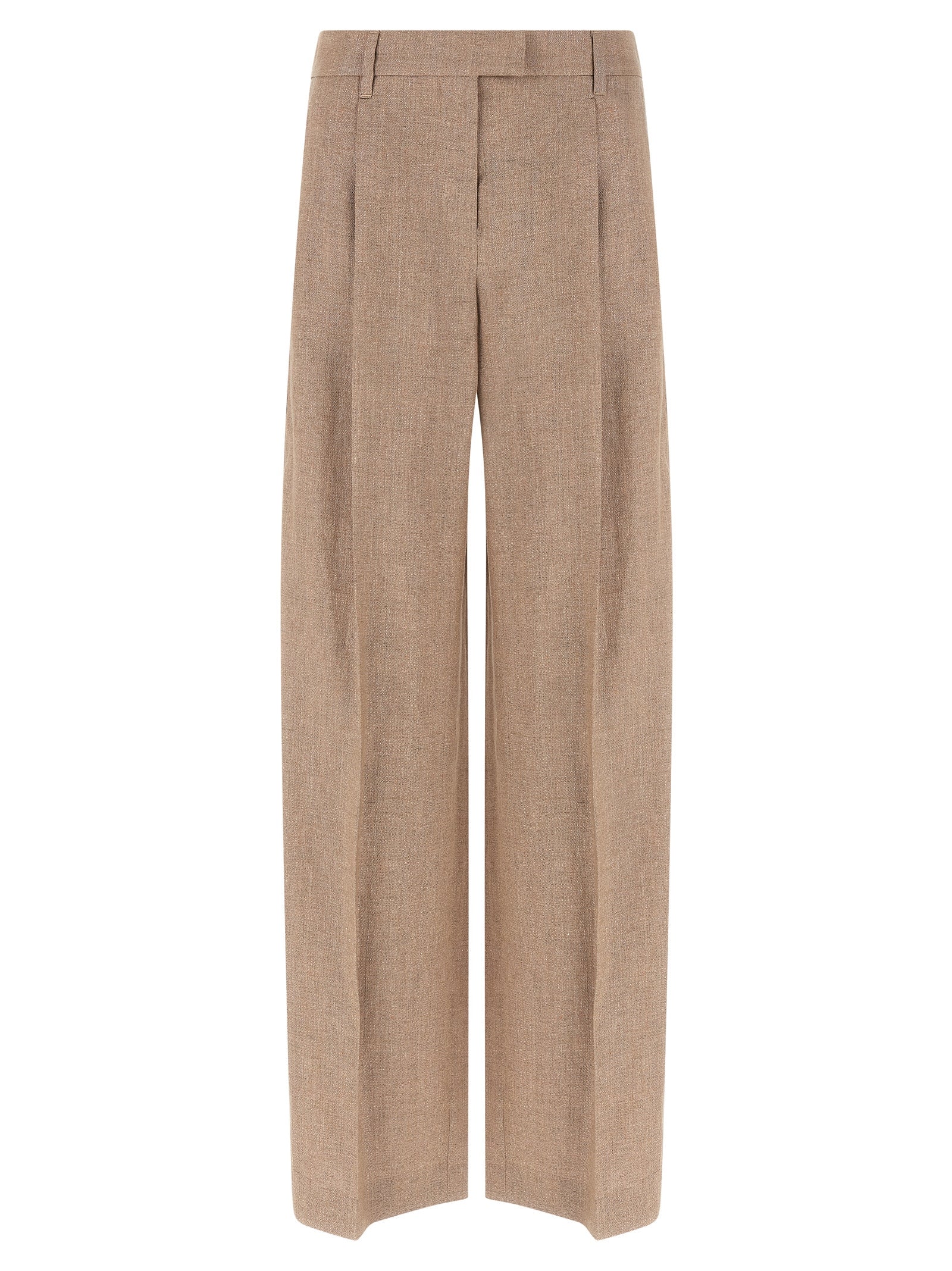 Brunello Cucinelli Loose Pleated Pants