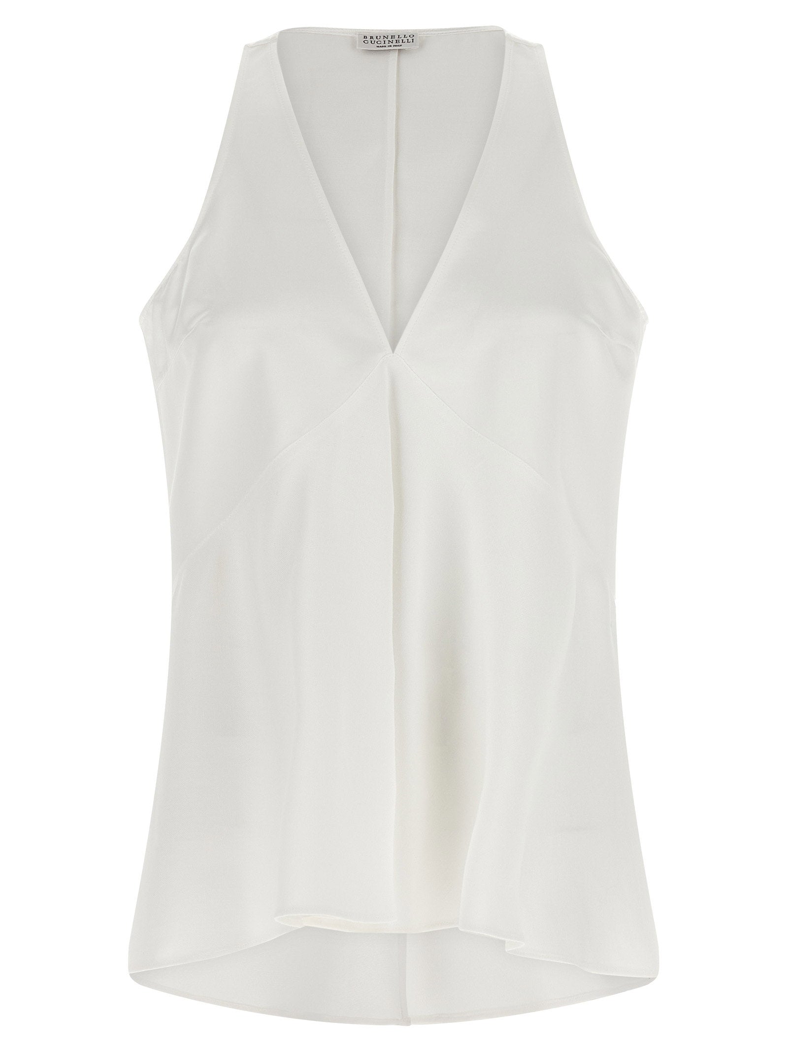 Brunello Cucinelli Top Twill Fluid