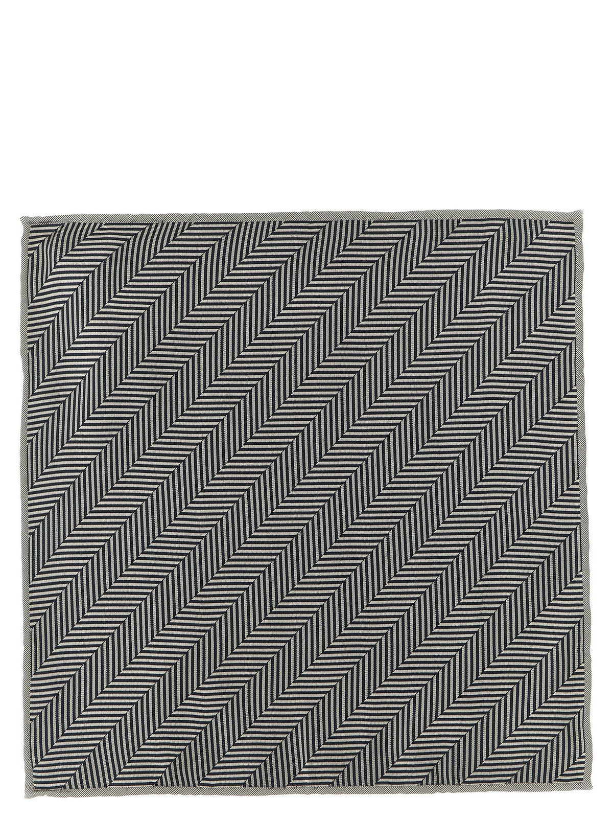 Brunello Cucinelli Chevron Pocket Clutch
