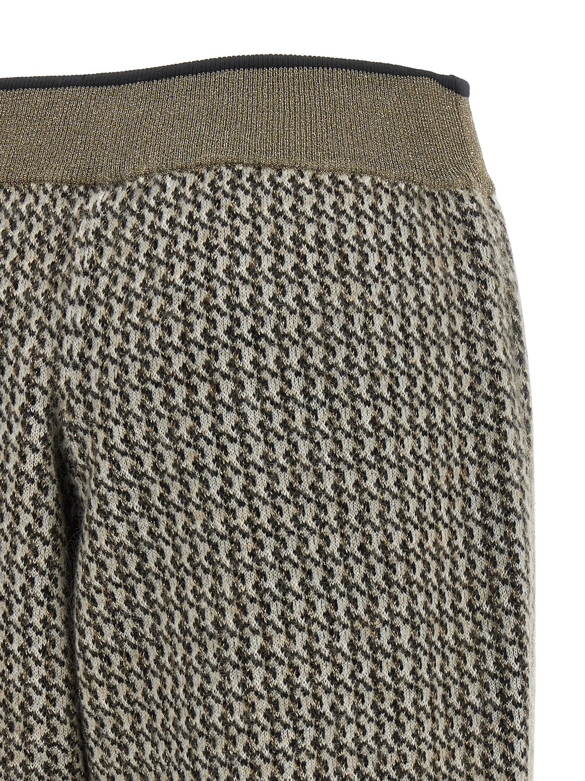 Brunello Cucinelli Track Houndstooth Pants