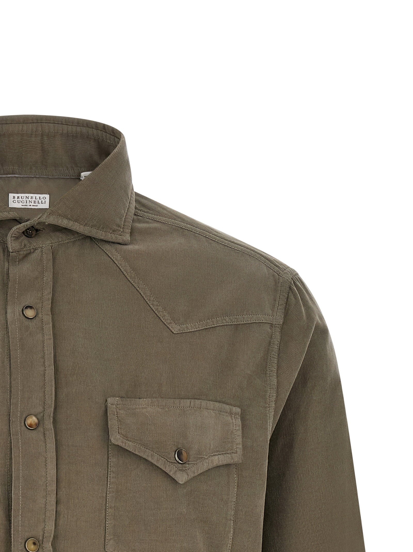 Brunello Cucinelli Corduroy Shirt