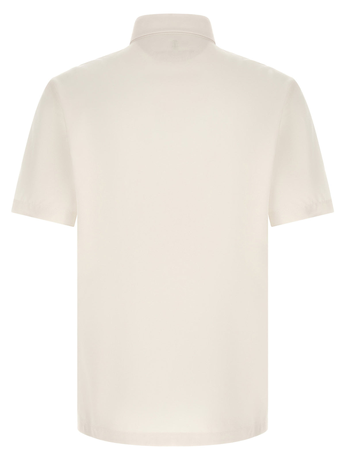 Brunello Cucinelli Heraldic Logo Polo Shirt