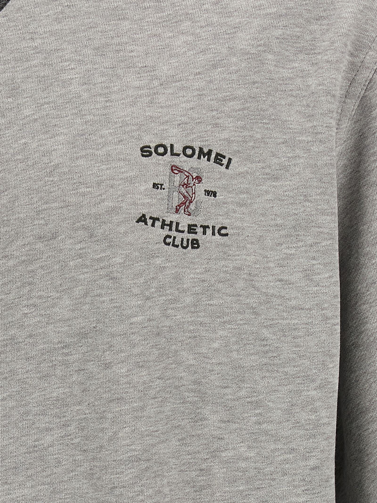 Brunello Cucinelli Solomei Athletic Club Embroidered Sweatshirt