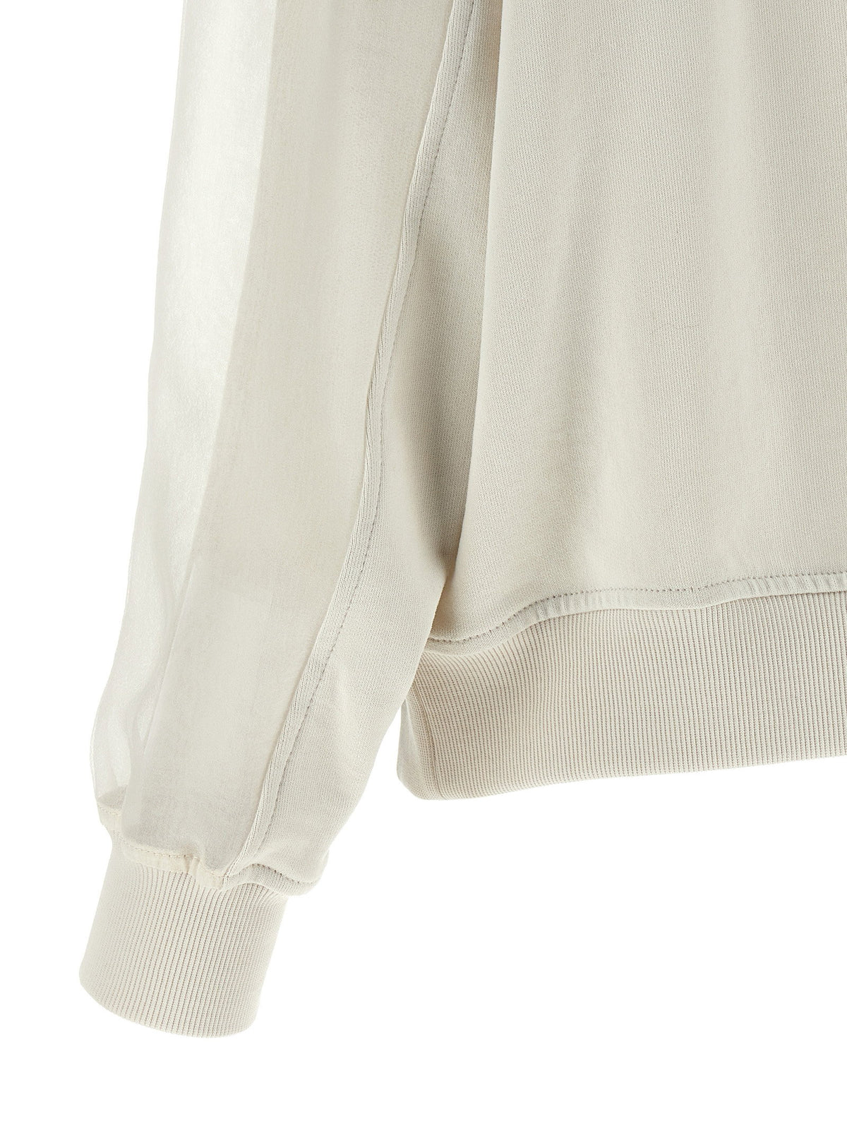 Brunello Cucinelli Organza And Monile Sweatshirt