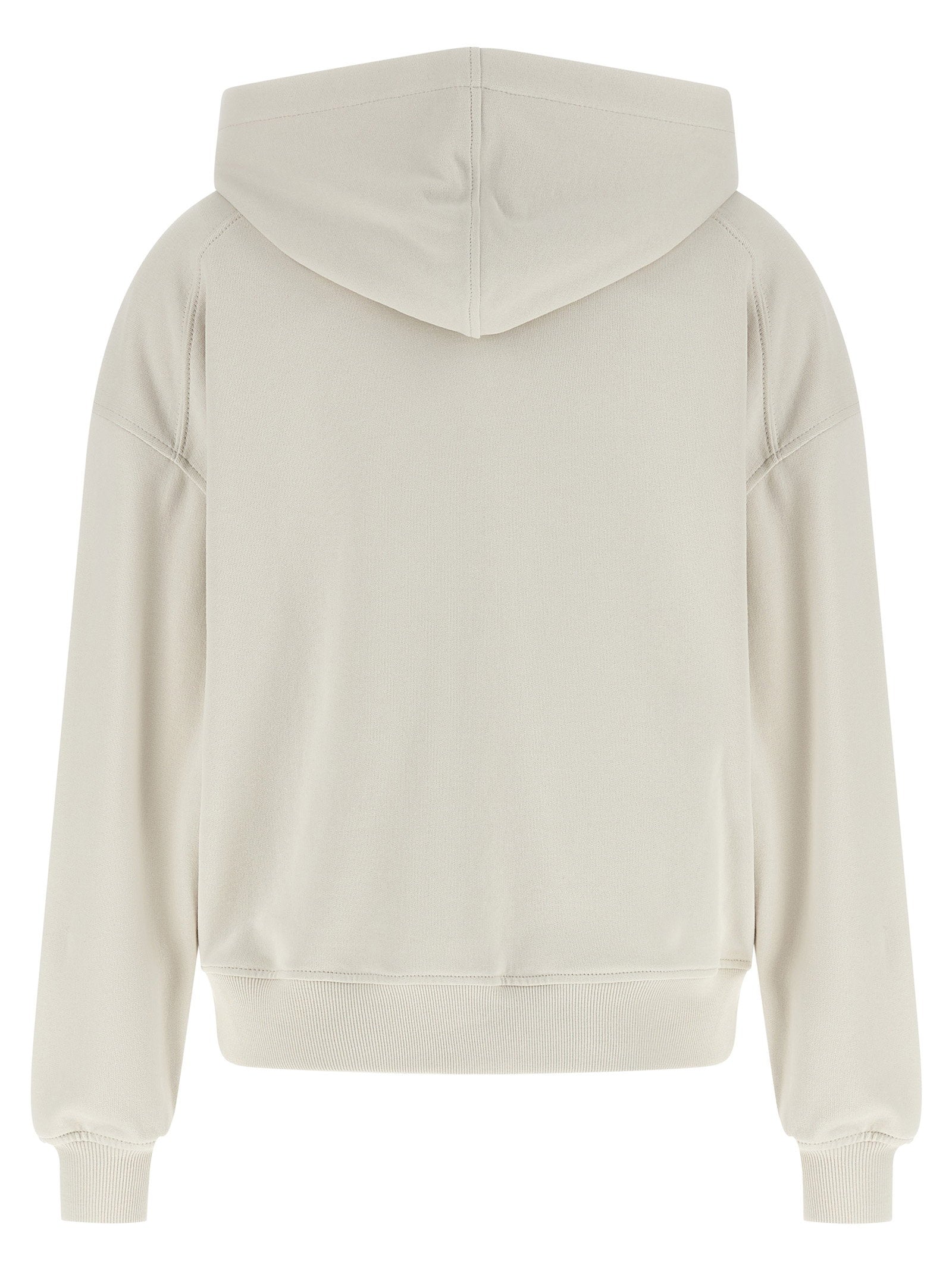 Brunello Cucinelli Shiny Zipper Pull Hoodie
