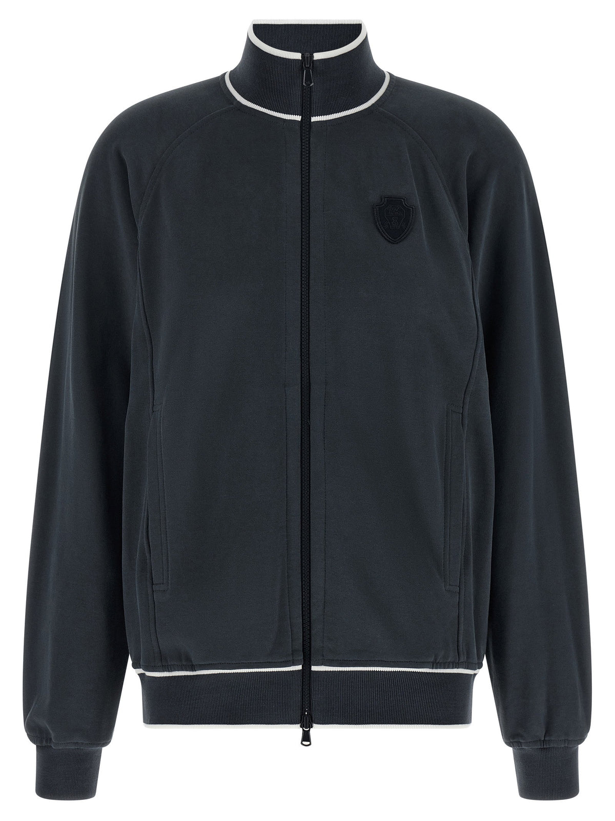 Brunello Cucinelli Heraldic Patch Sweatshirt