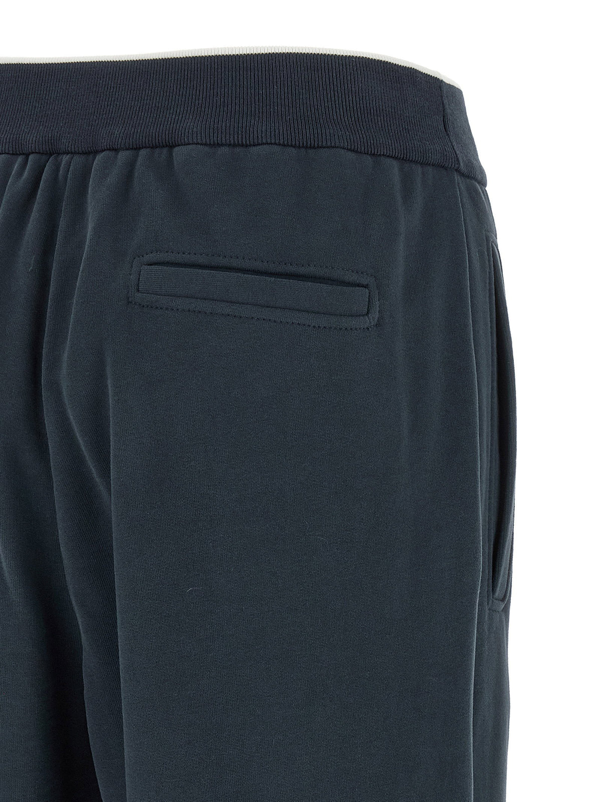 Brunello Cucinelli Joggers With Frontal Stitching Detail
