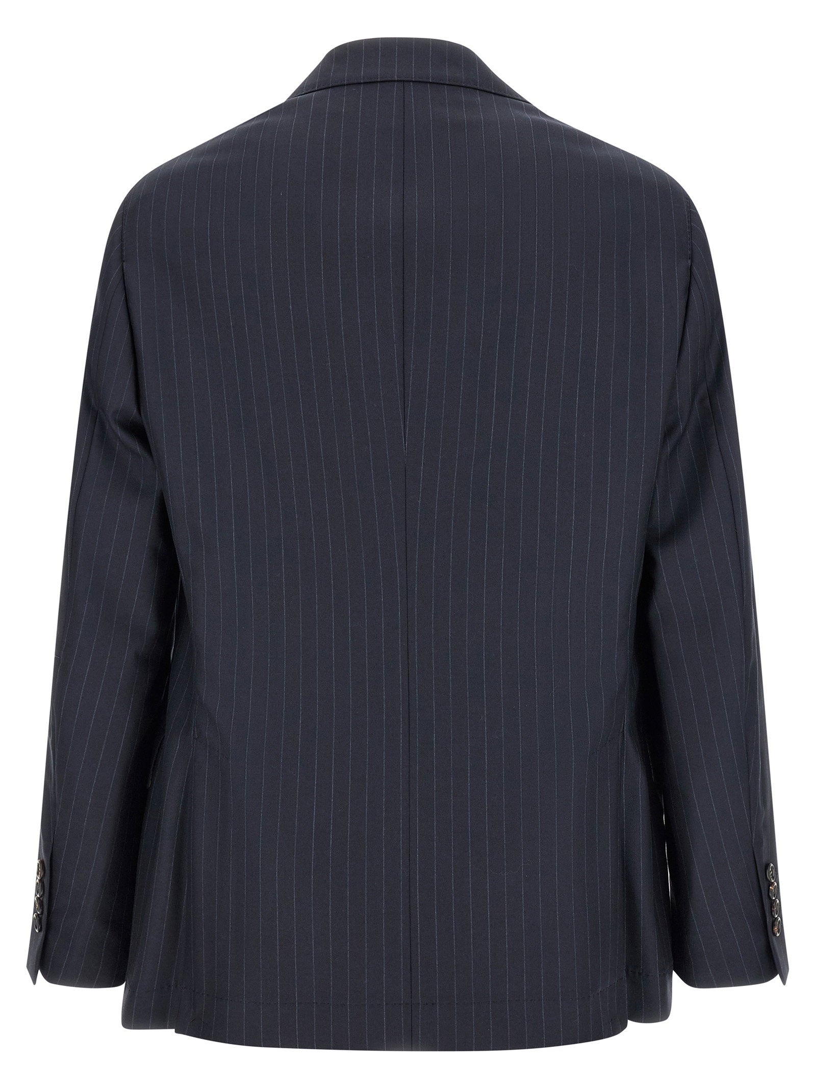 Brunello Cucinelli Pinstripe Batavia Blazer