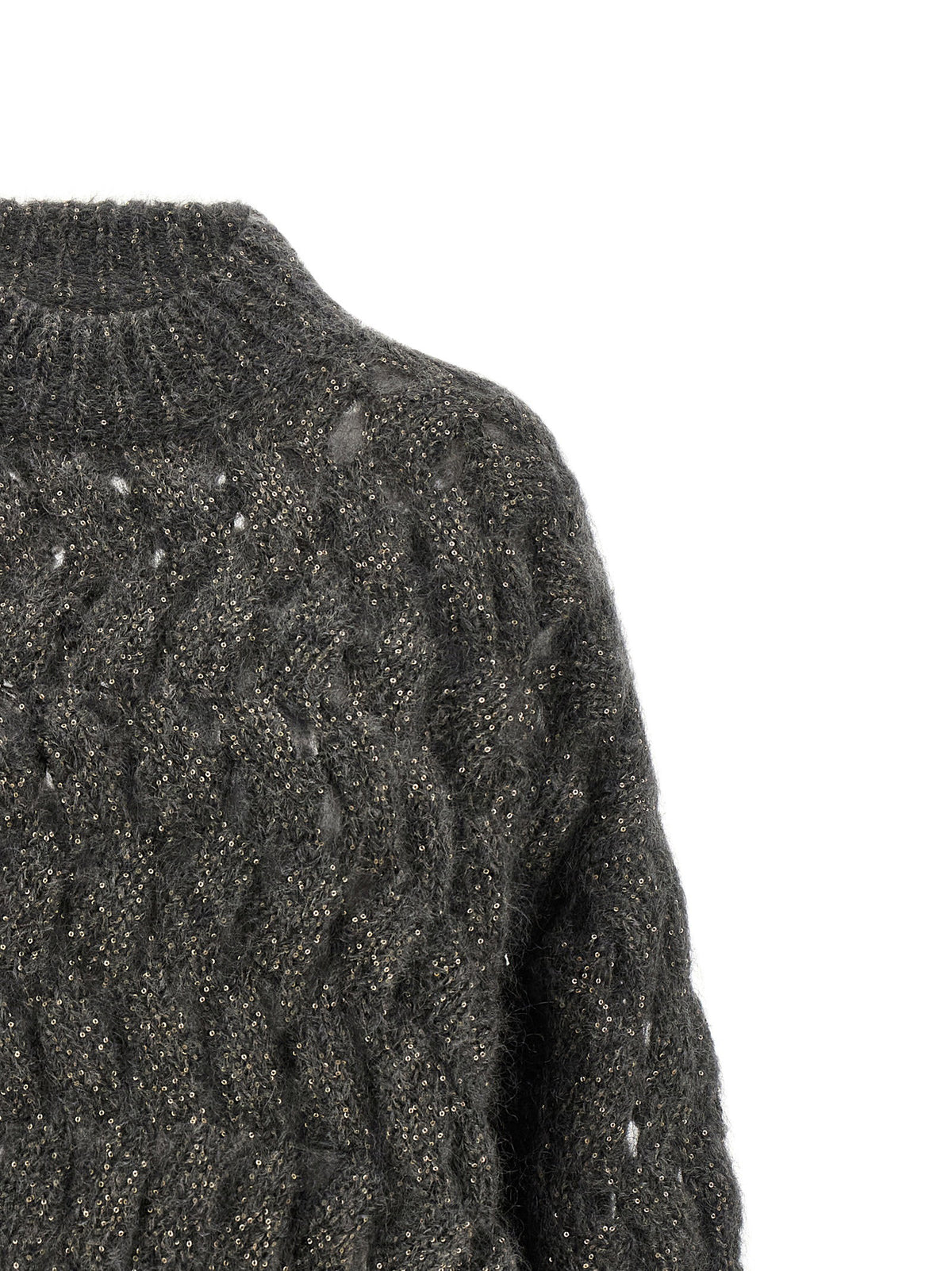 Brunello Cucinelli Dazzling Waves Sweater
