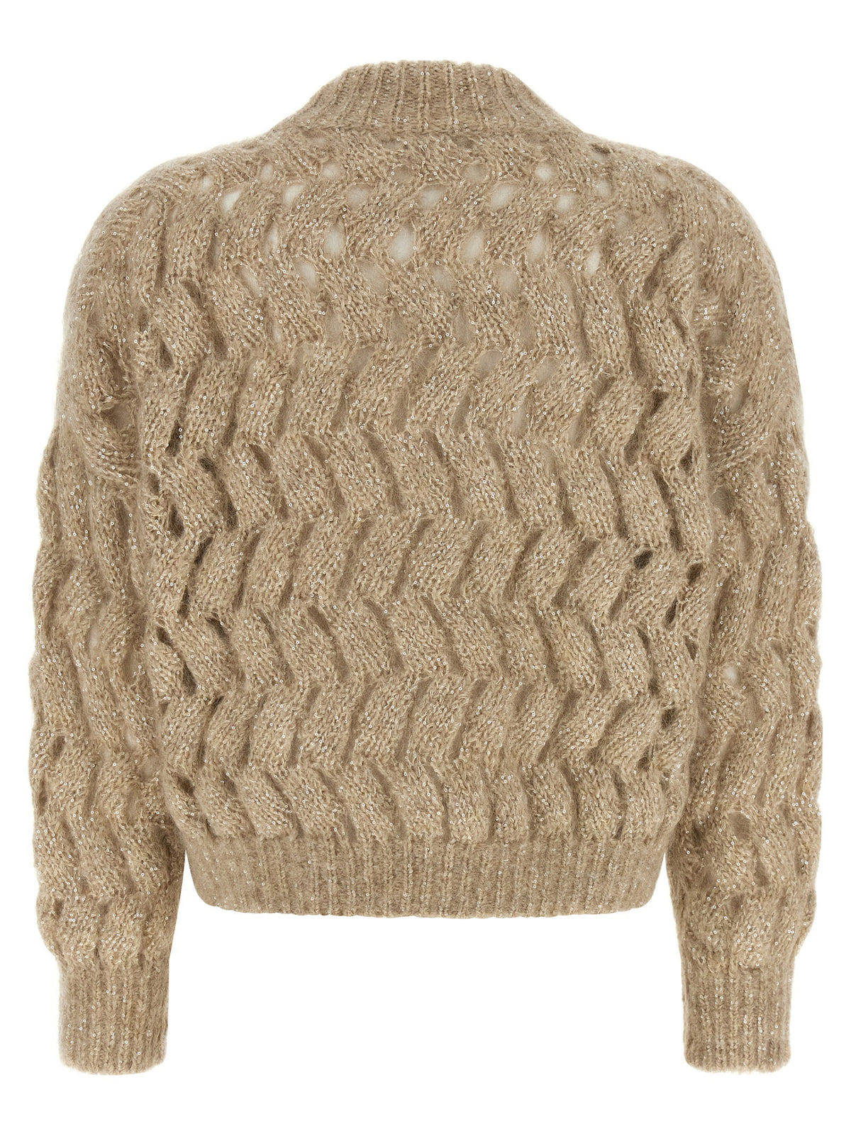 Brunello Cucinelli Dazzling Waves Sweater