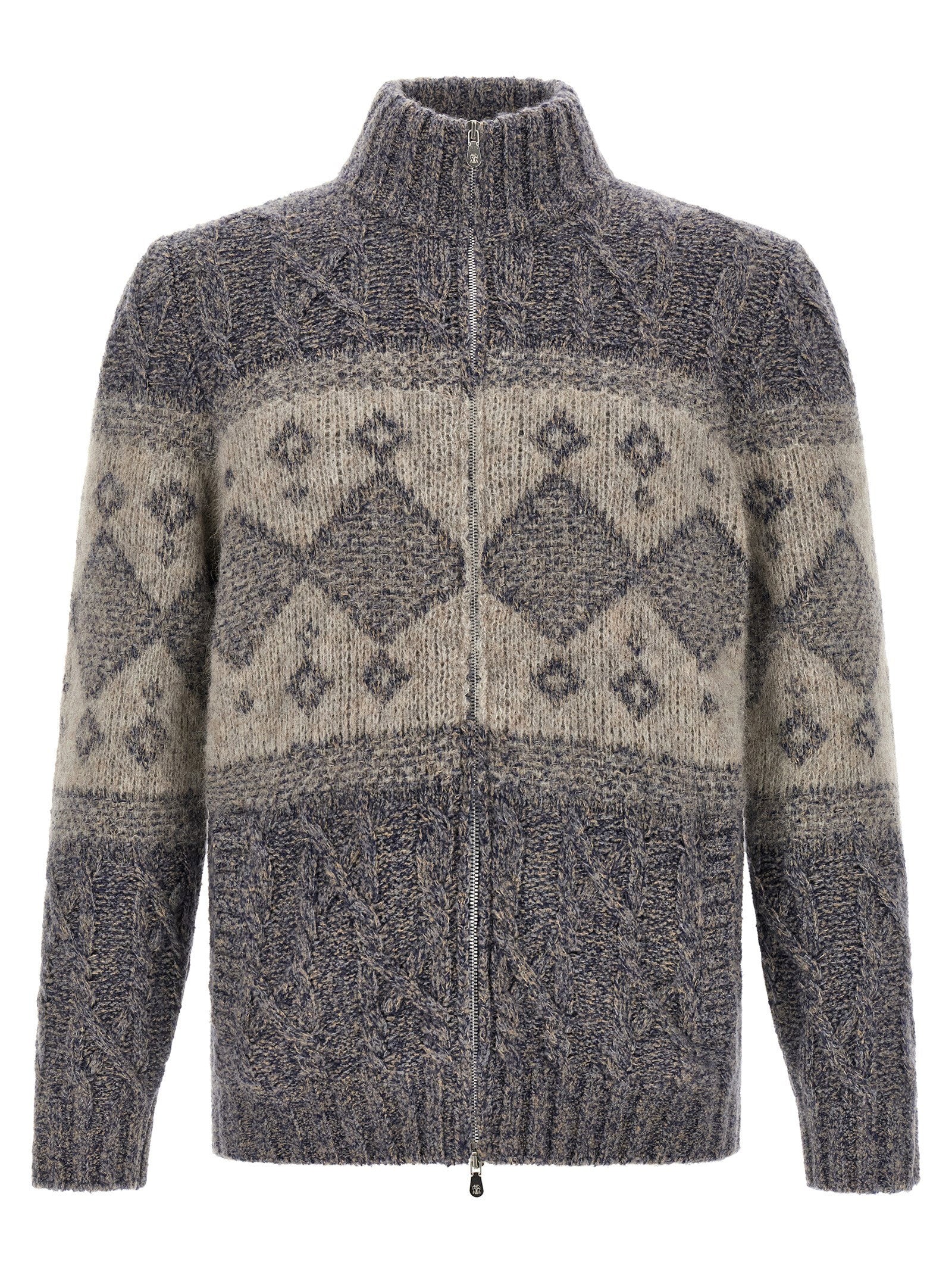 Brunello Cucinelli Chiné Yarn Cardigan