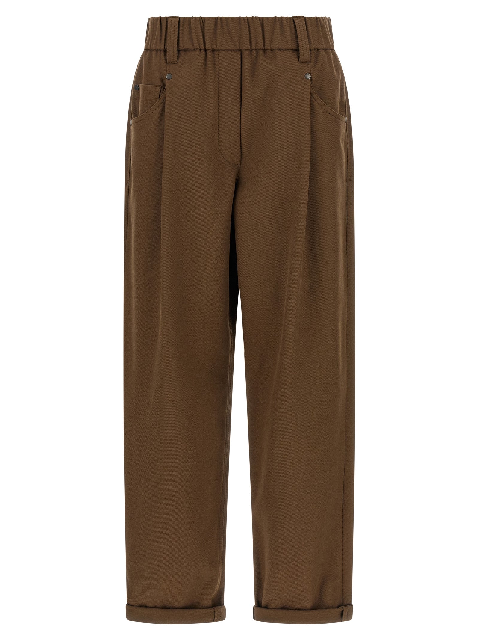 Brunello Cucinelli Baggy Pull-on Pants