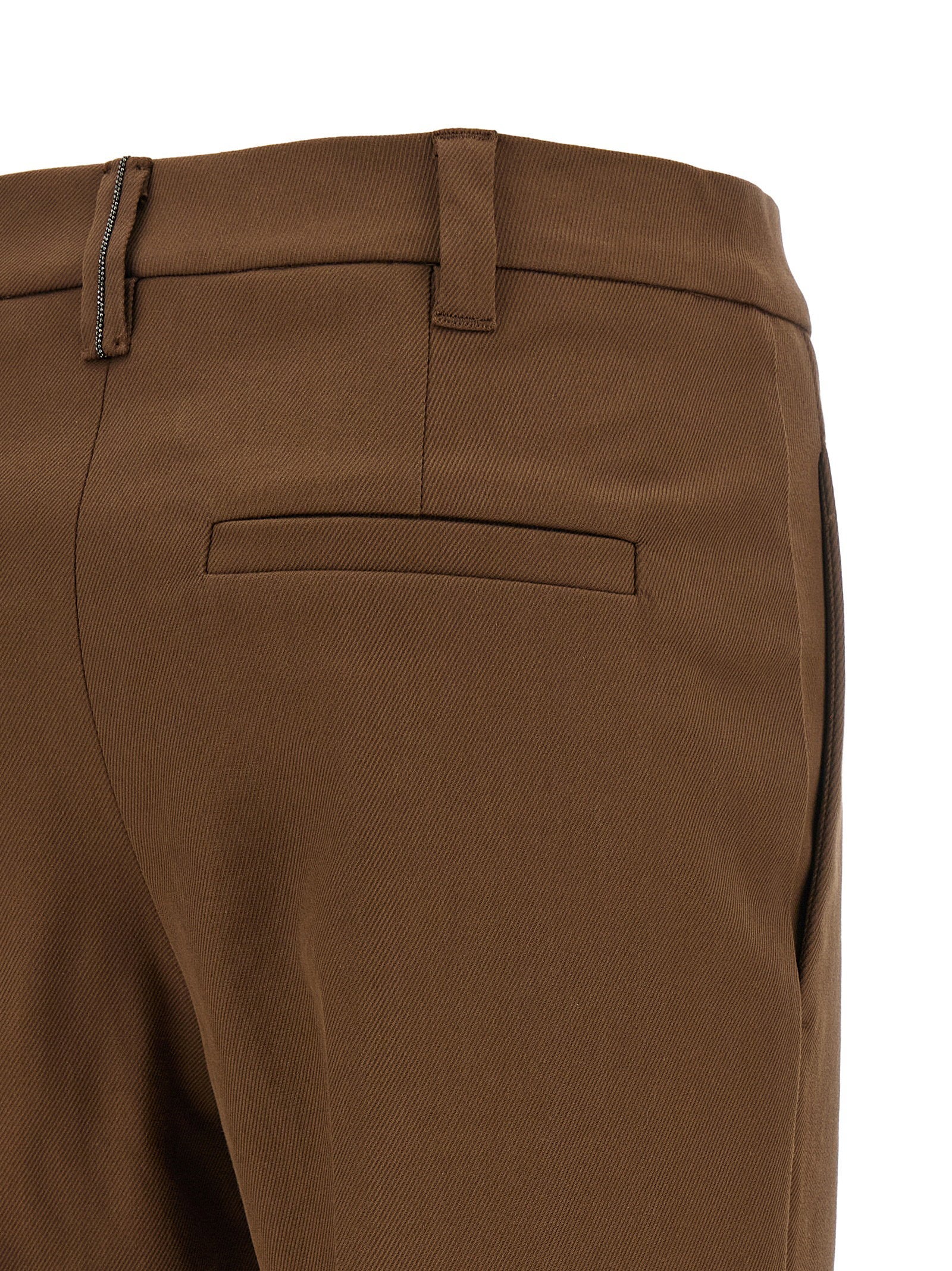 Brunello Cucinelli Monile Cotton Pants
