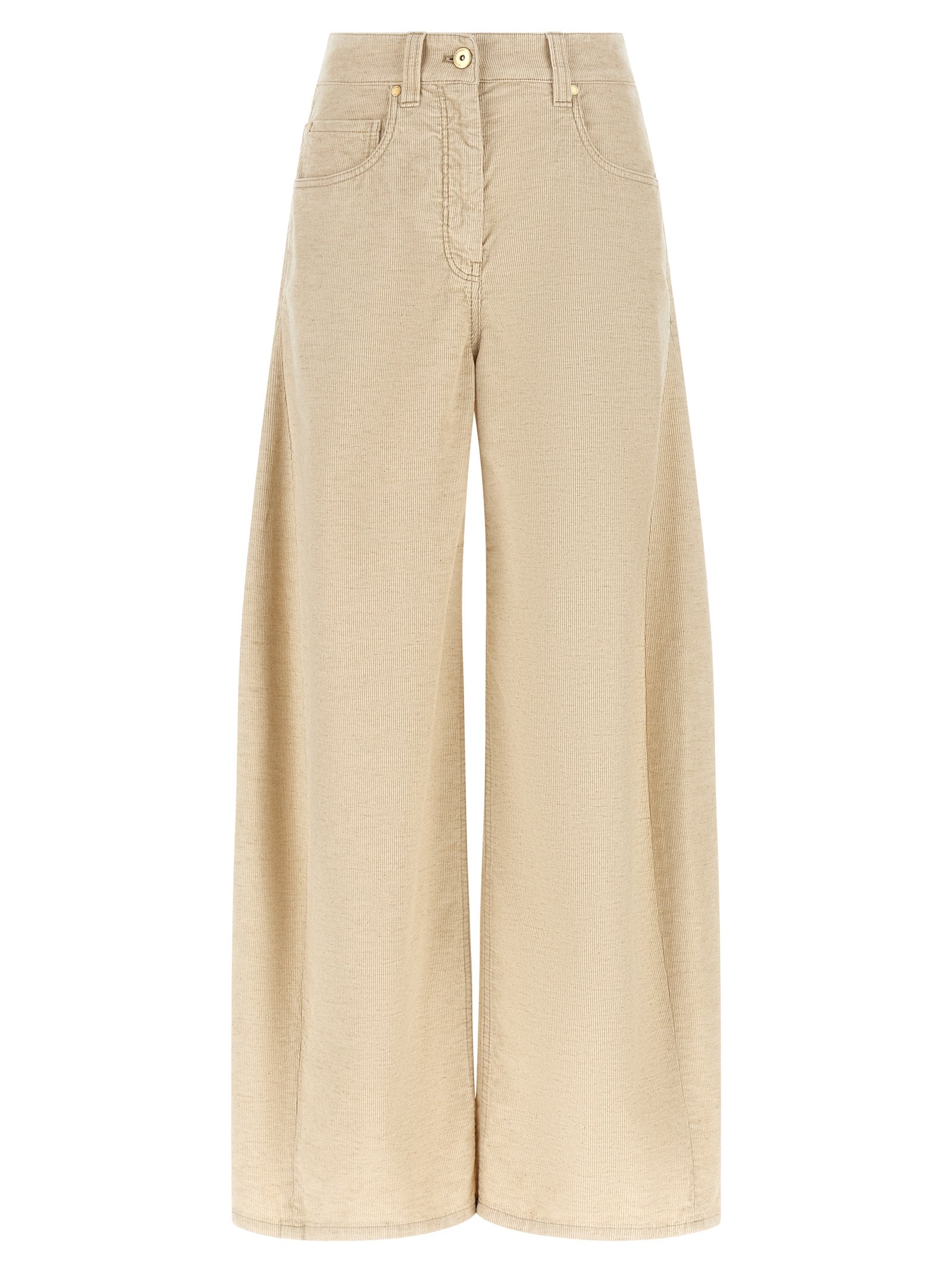 Brunello Cucinelli The Wide Barrel Pants