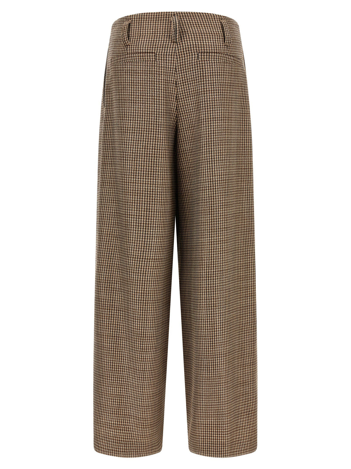 Brunello Cucinelli Prince Of Wales Lamé Pants