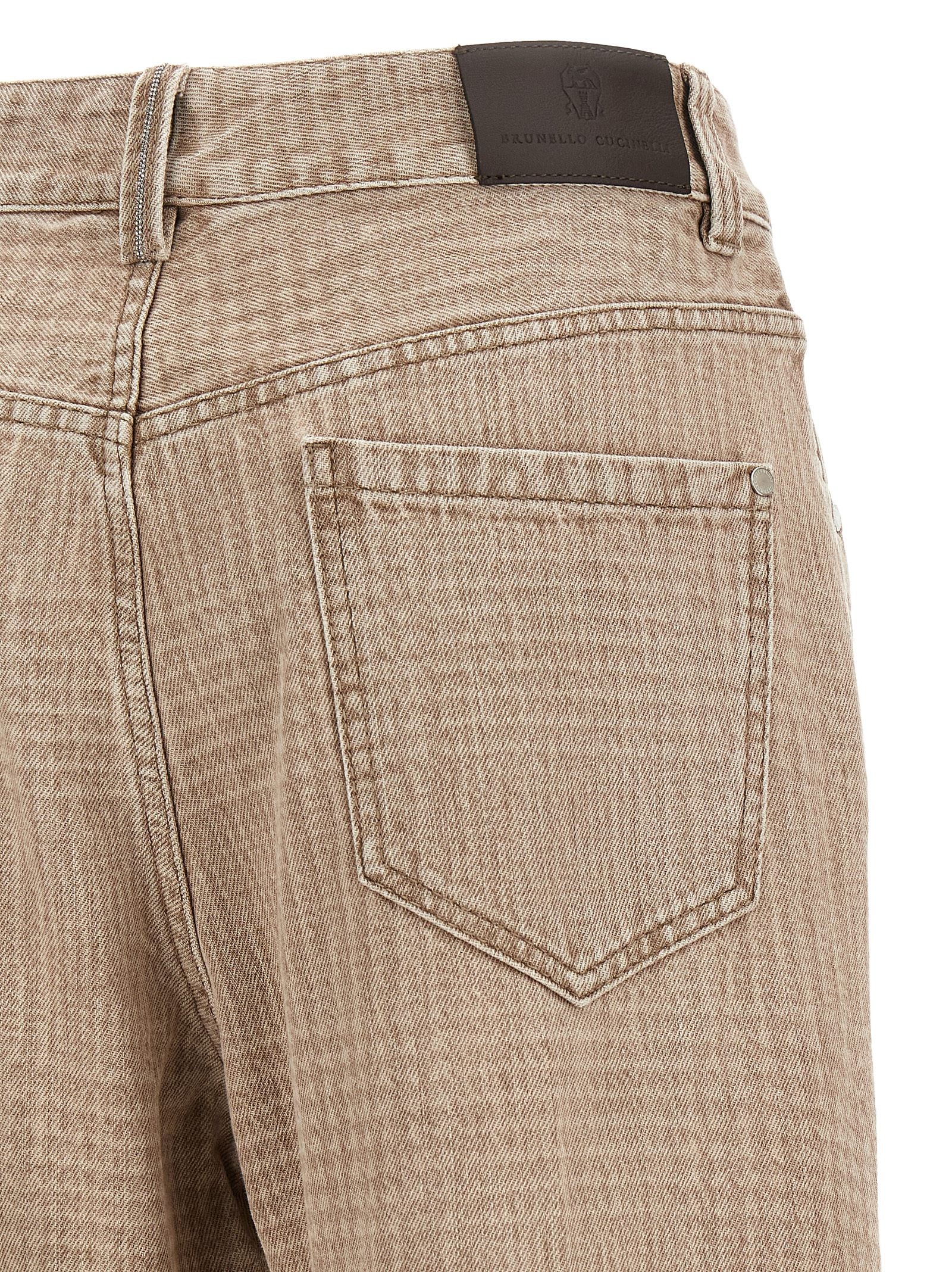 Brunello Cucinelli Prince Of Wales Jeans