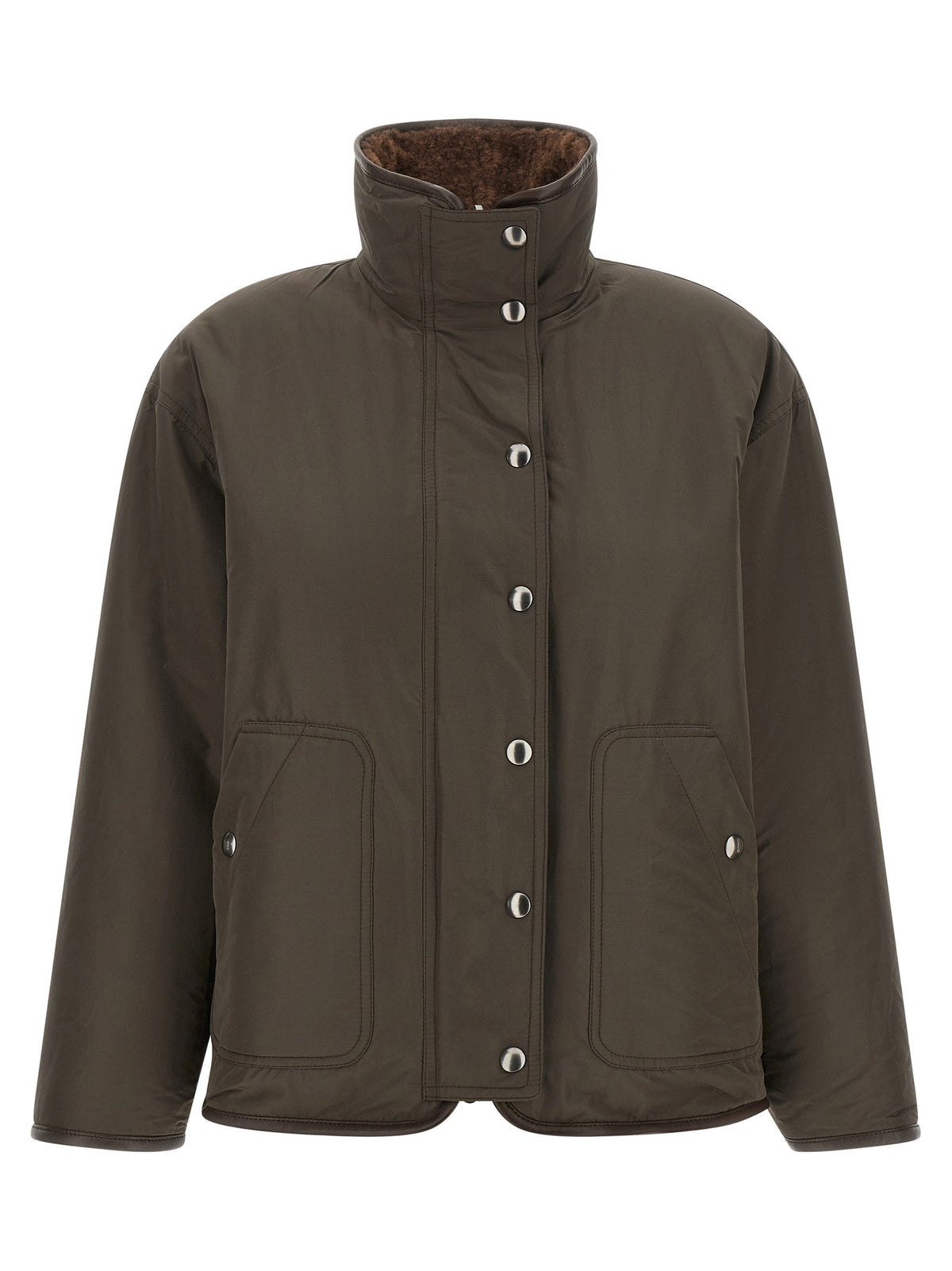 Brunello Cucinelli Fuzzy Reversible Jacket