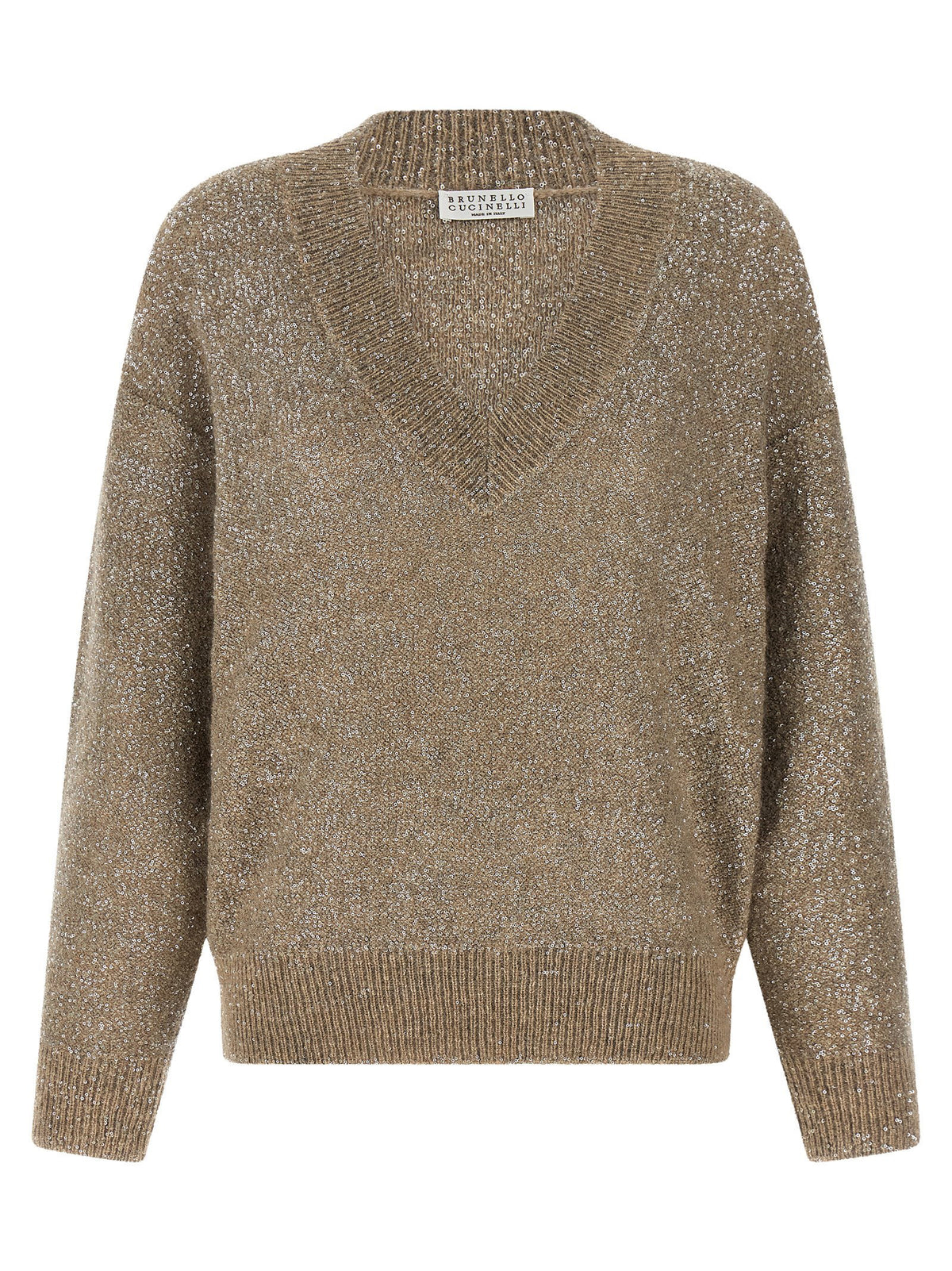 Brunello Cucinelli Dazzling Texture Sweater