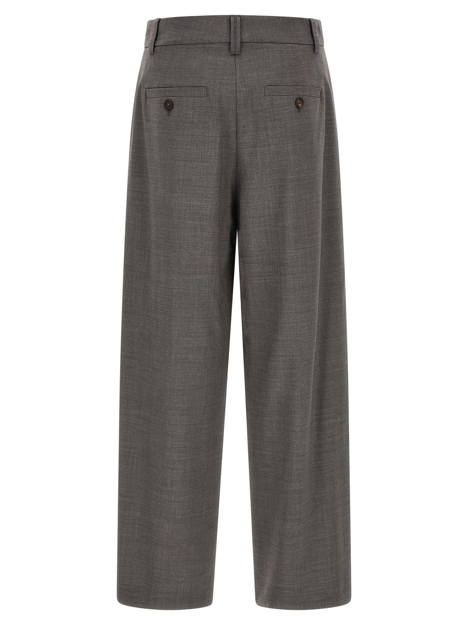 Brunello Cucinelli Wide Range Of Trousers