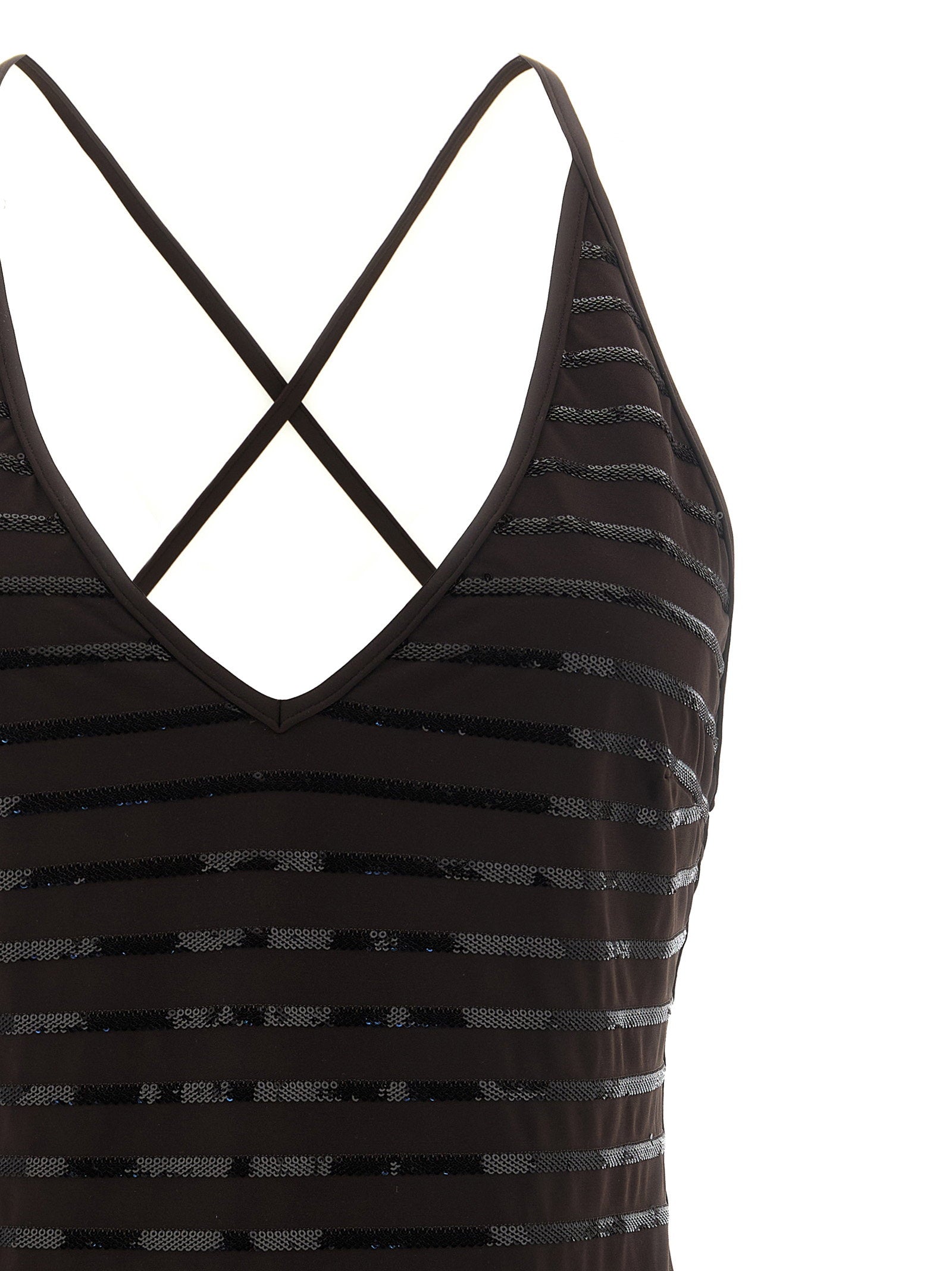 Brunello Cucinelli Dazzling Stripes One-piece Swimsuit