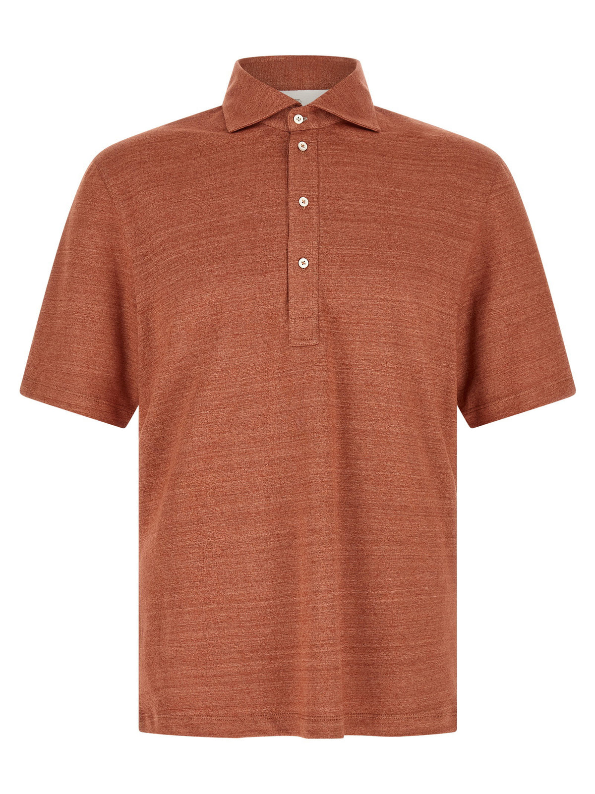 Brunello Cucinelli Polo Jersey Mélange
