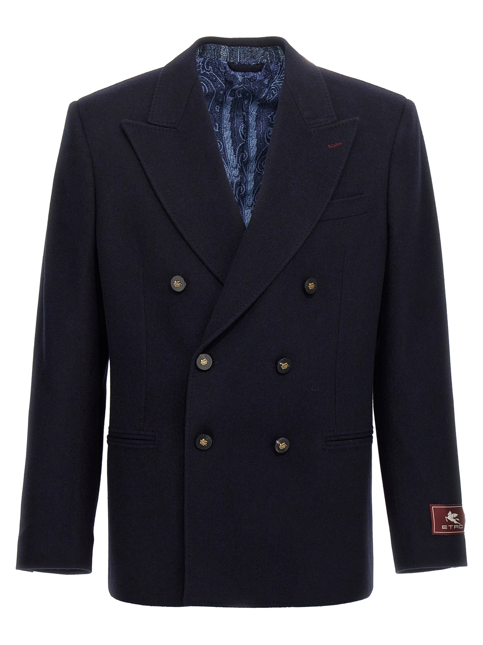 Etro Decorative Basting Blazer