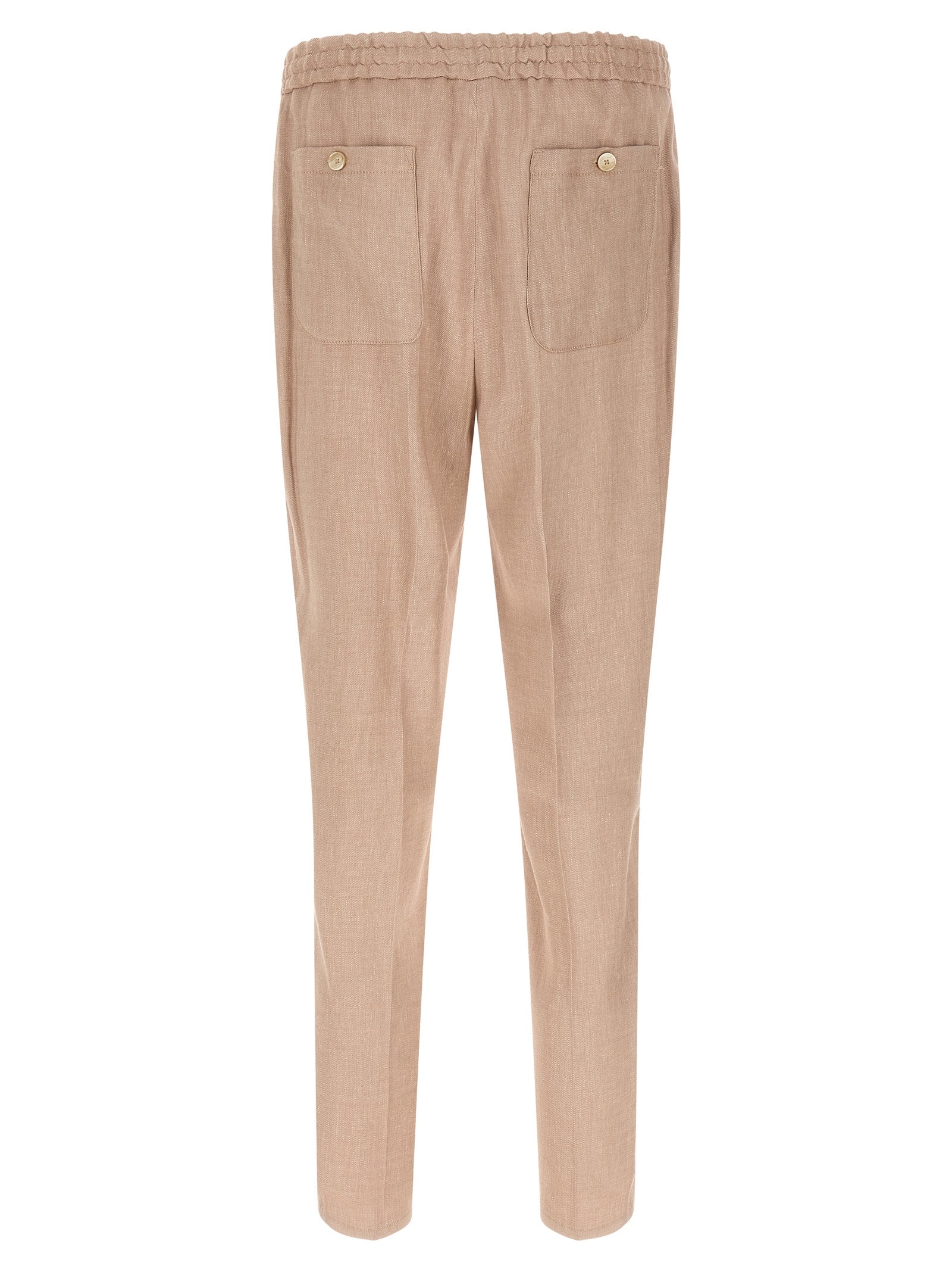 Etro Flamed Linen Joggers