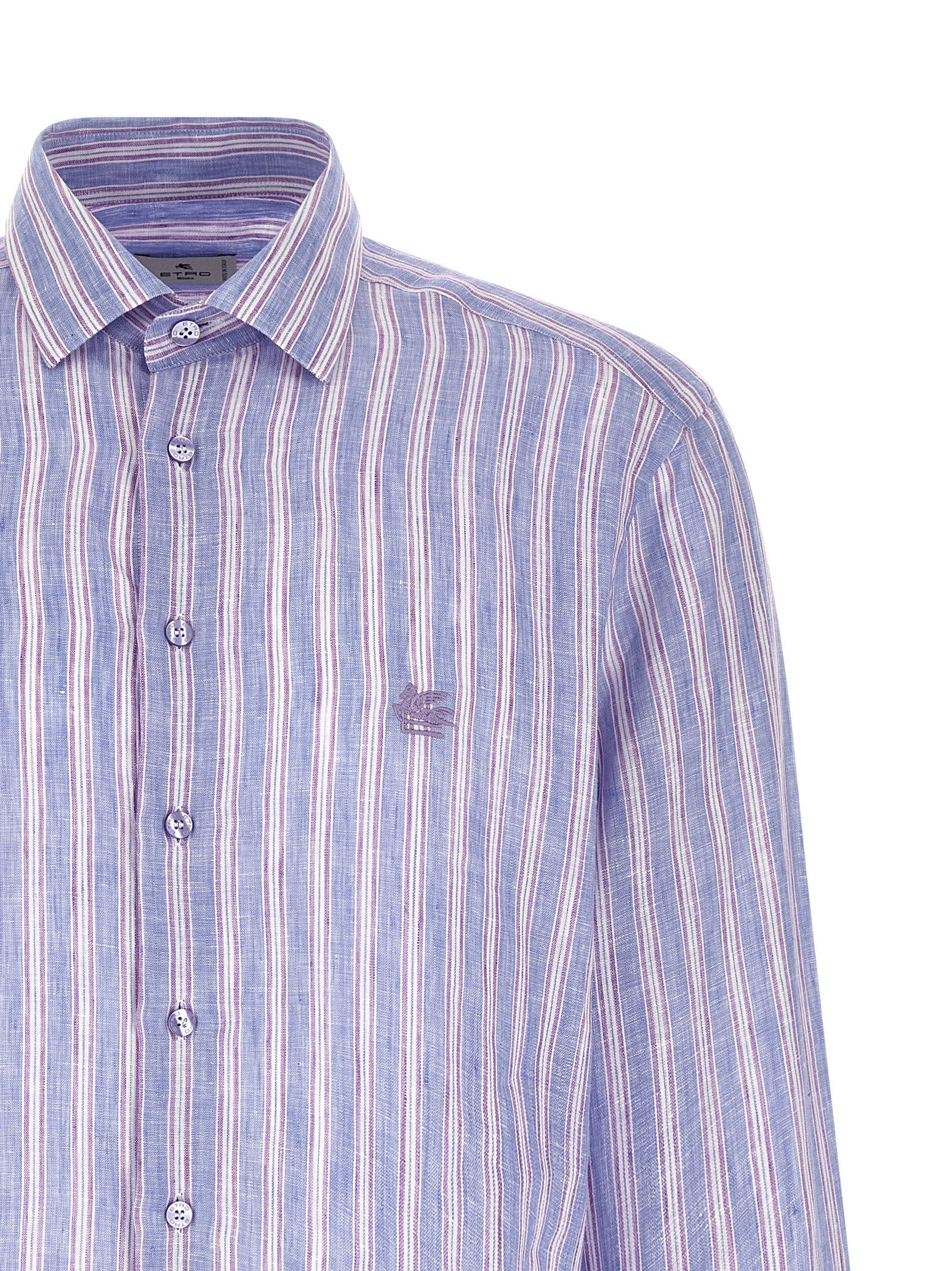 Etro Striped Linen Shirt