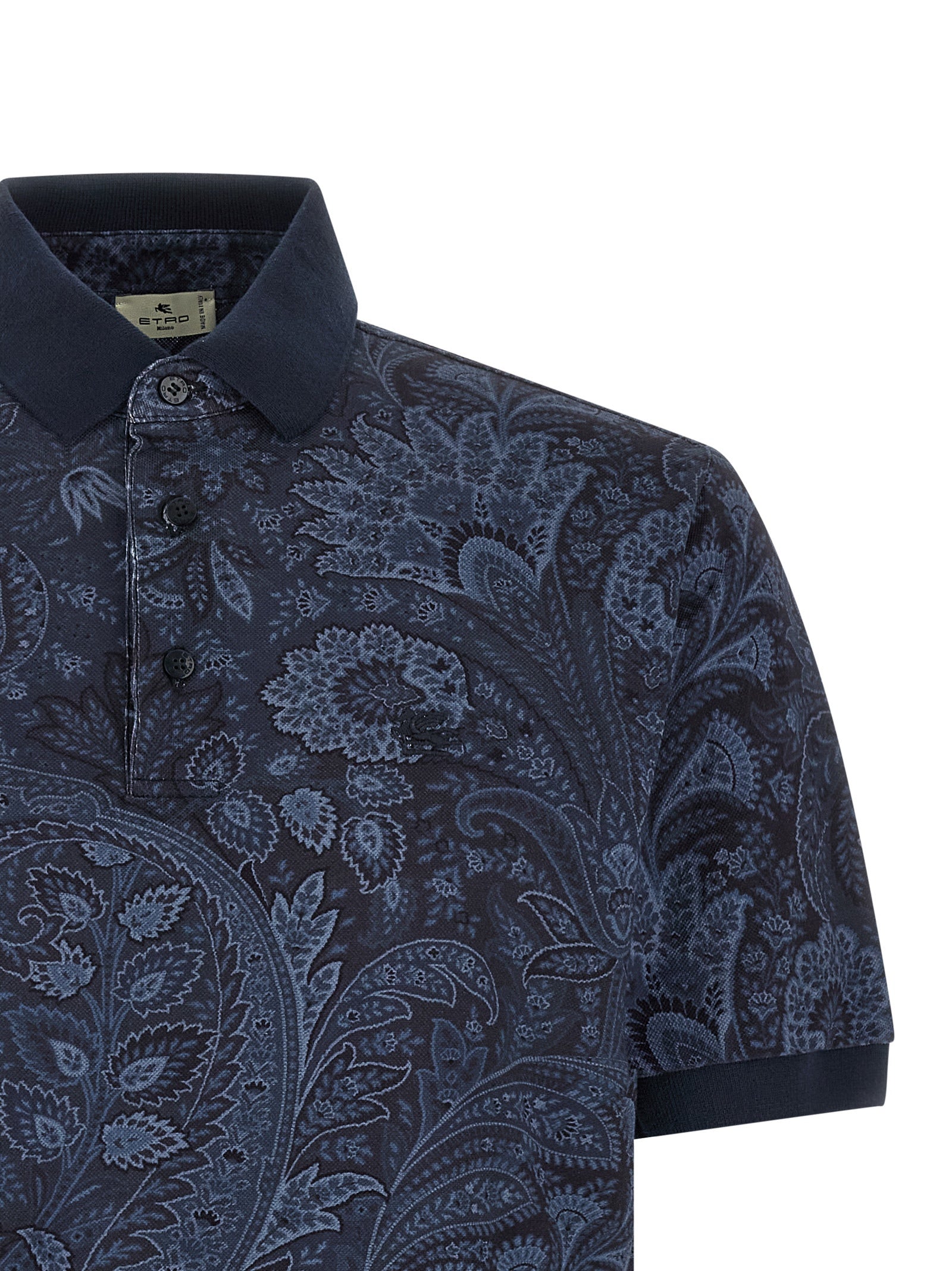 Etro Arnica Paisley Polo Shirt