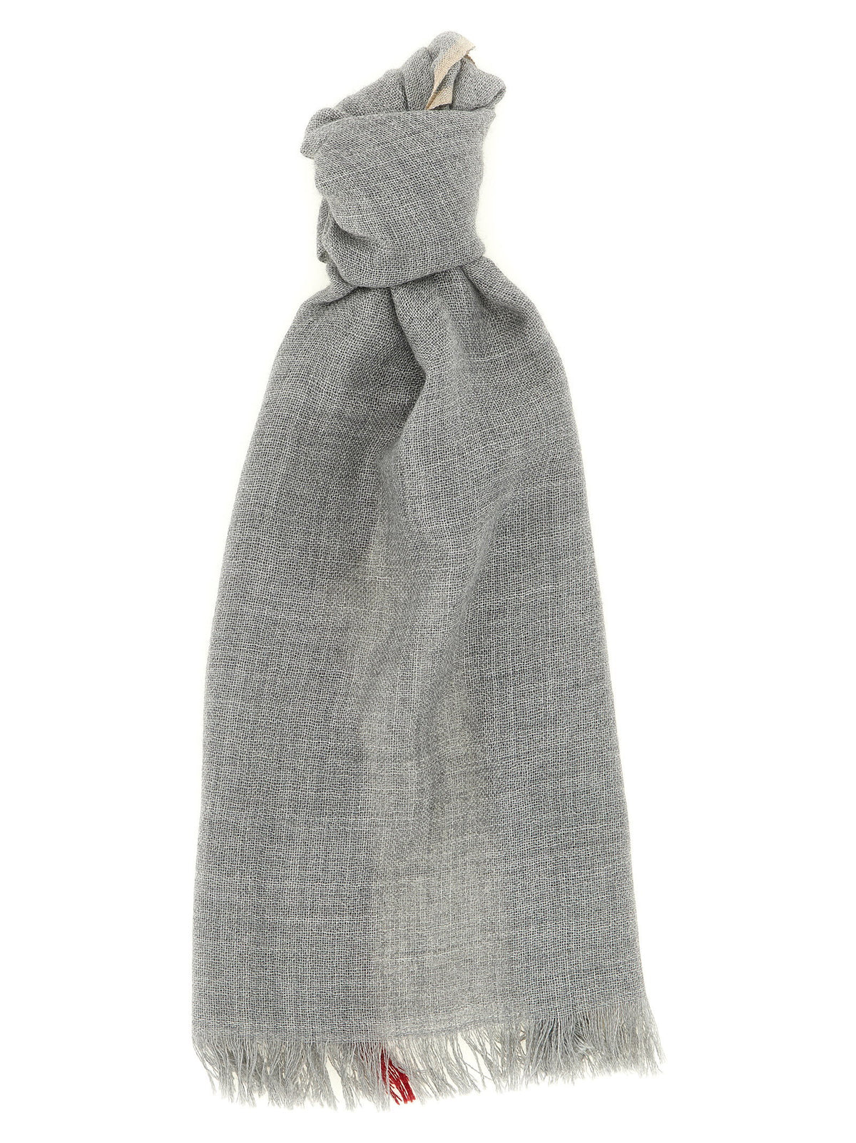 Brunello Cucinelli Contrast Border Scarf