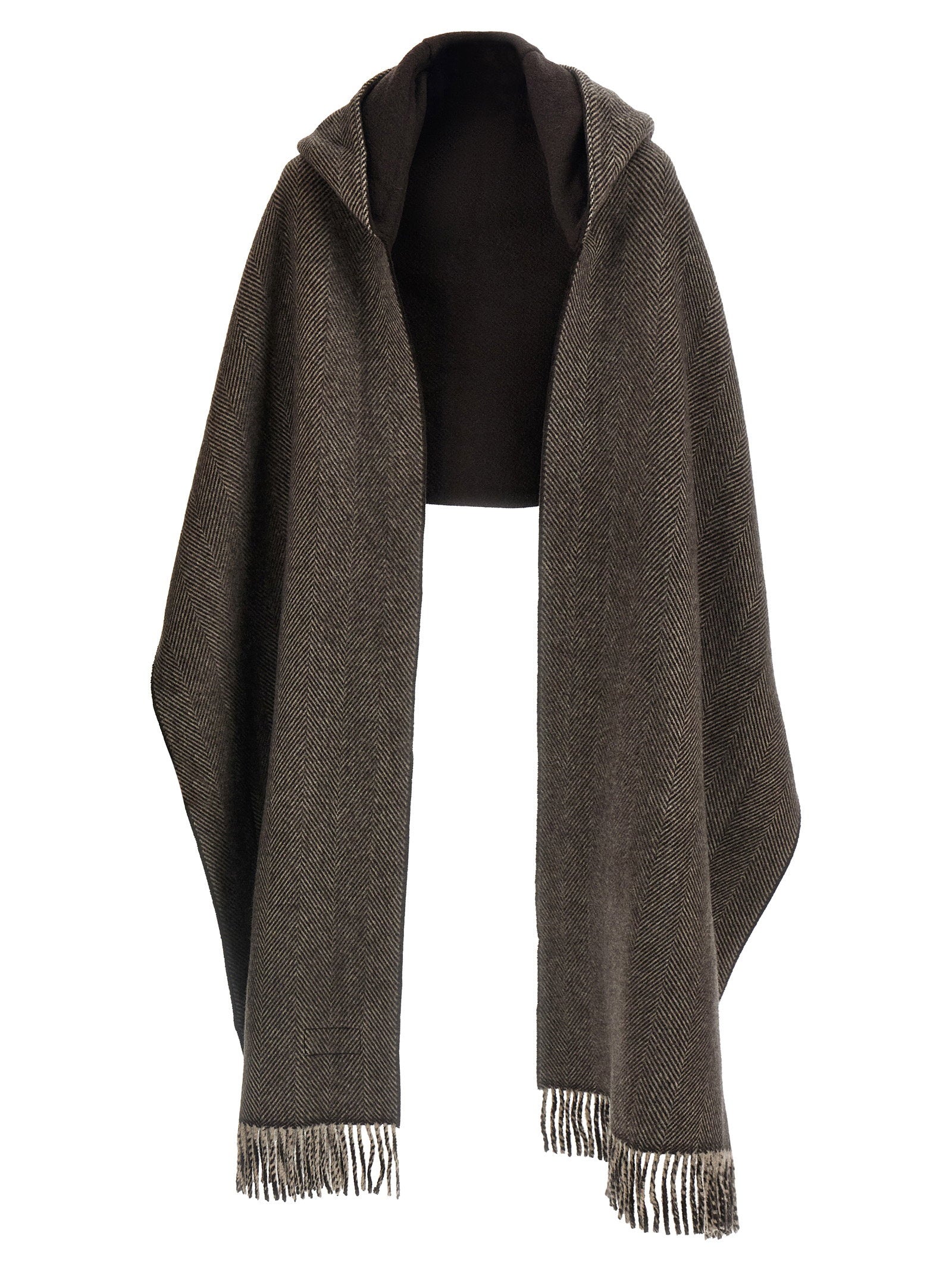 Brunello Cucinelli Scarf With Reversible Hood