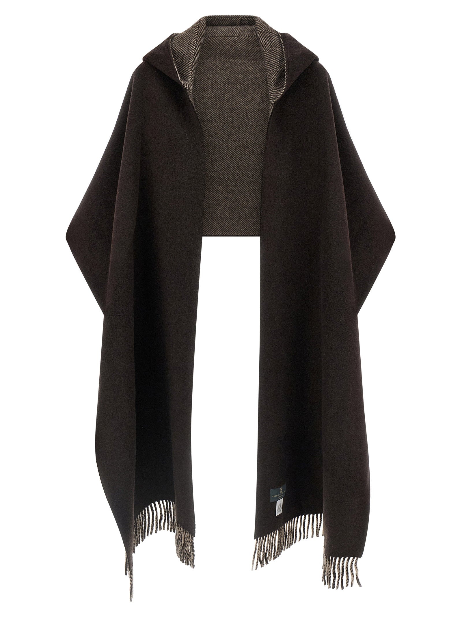 Brunello Cucinelli Scarf With Reversible Hood