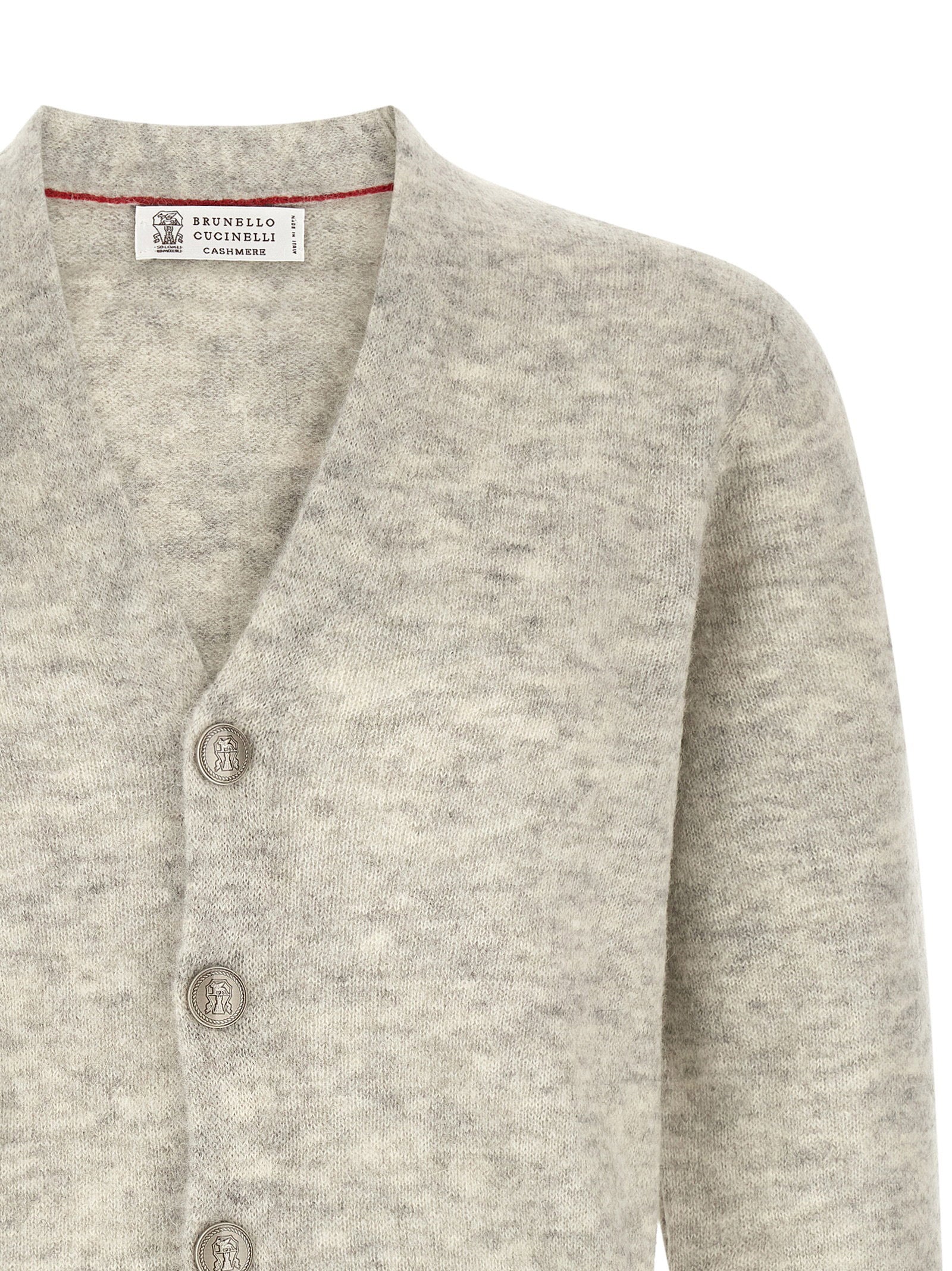 Brunello Cucinelli Cardigan With Metal Buttons