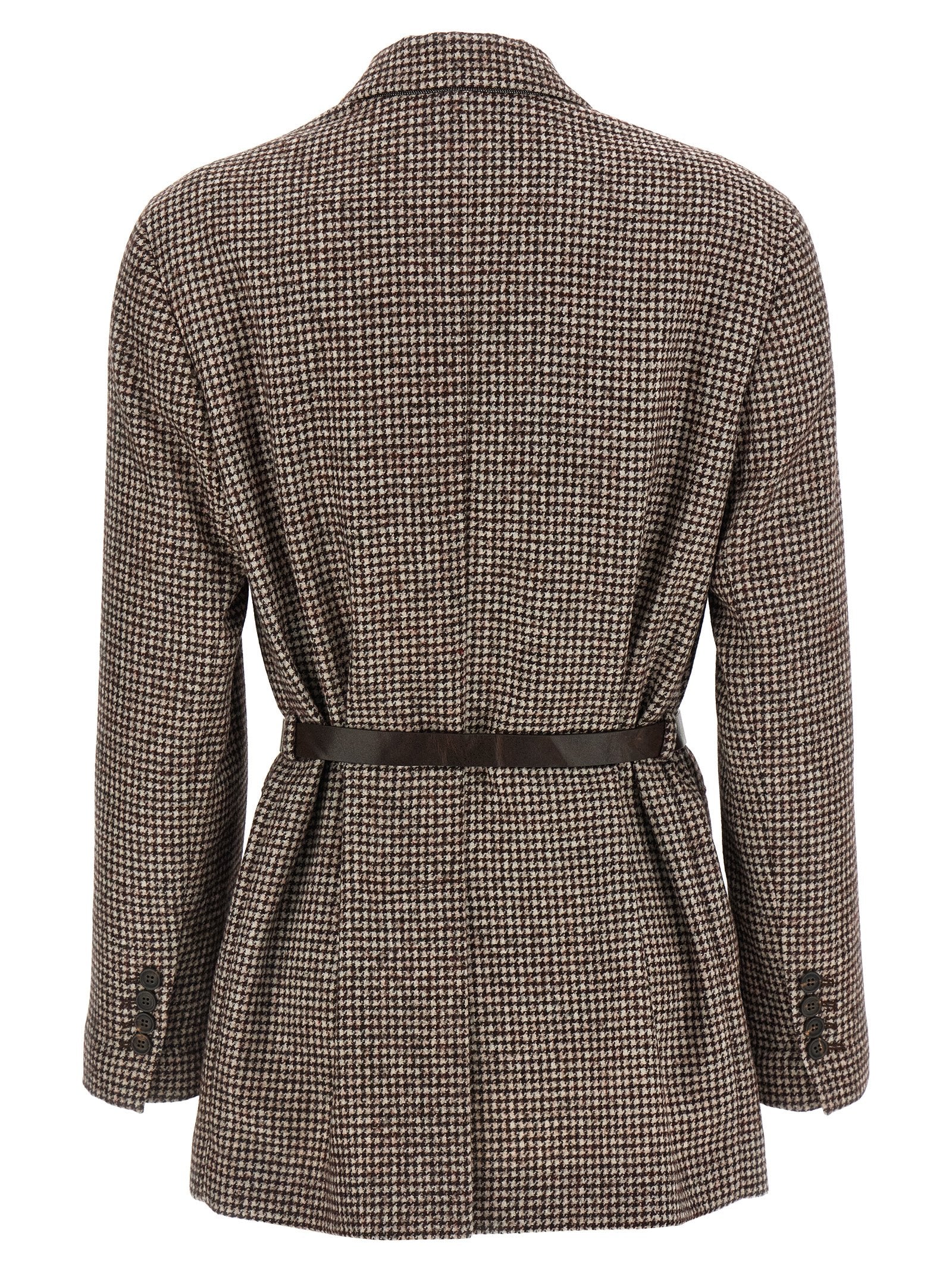 Brunello Cucinelli Houndstooth Blazer