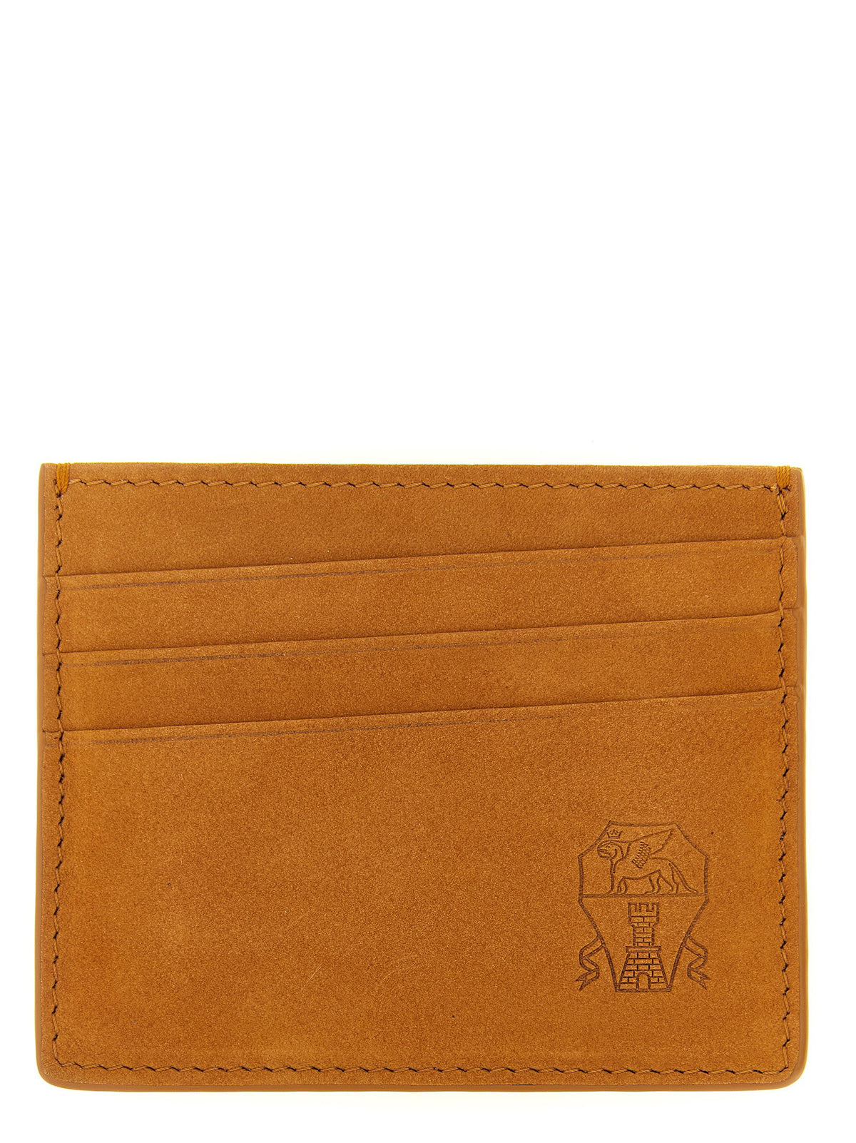 Brunello Cucinelli Suede Card Holder