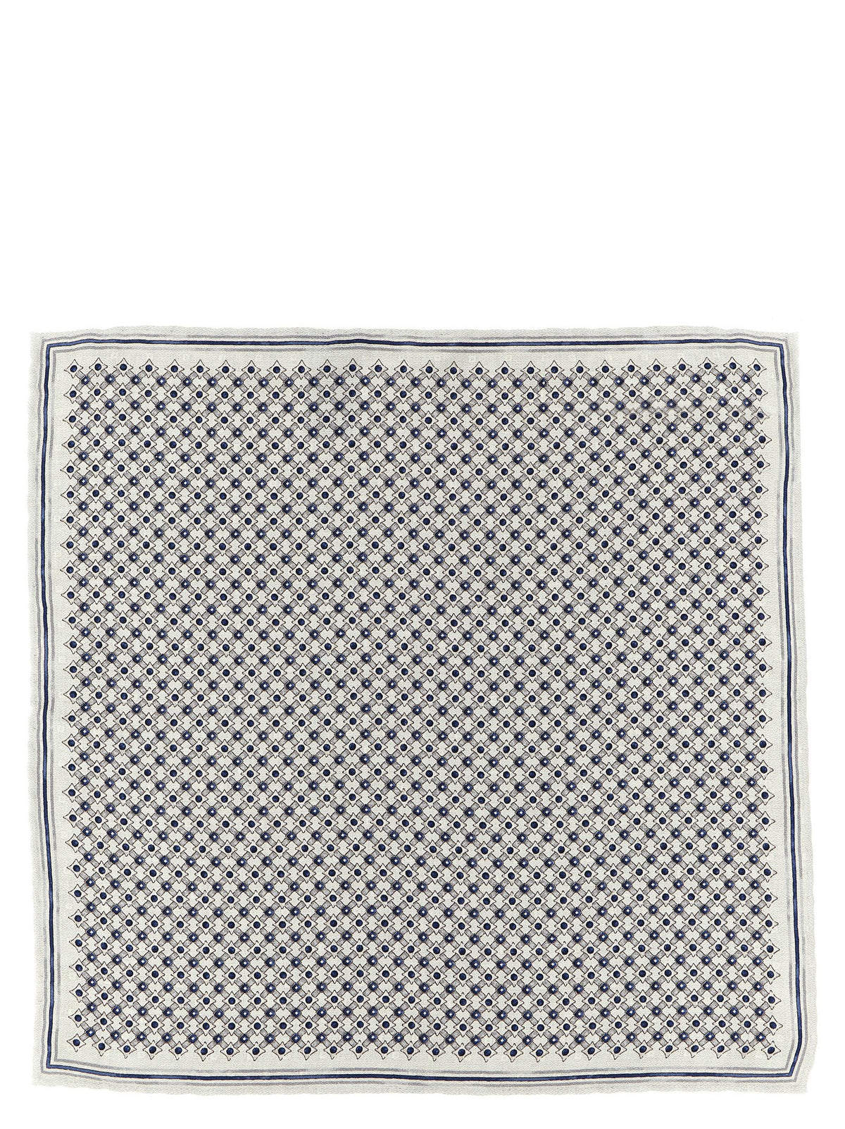 Brunello Cucinelli Double Face Silk Pocket Clutch Bag