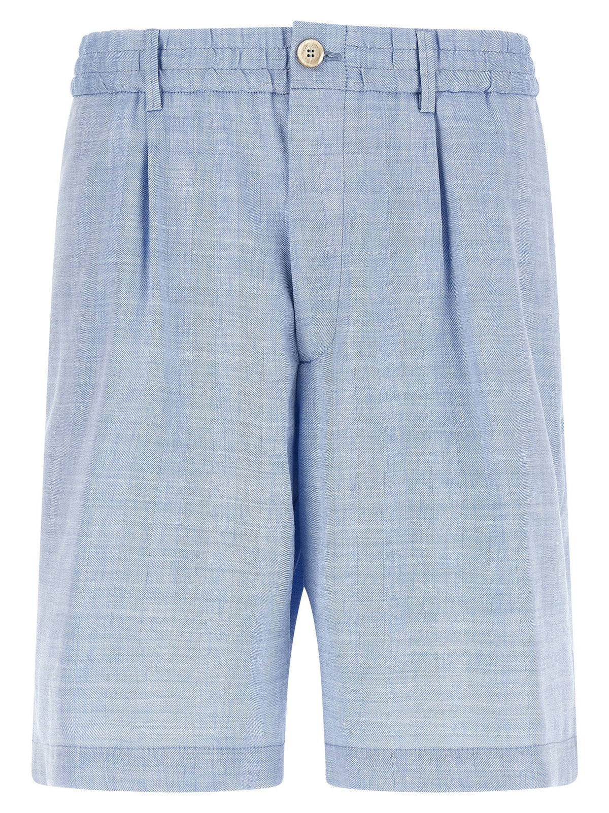 Brunello Cucinelli Chevron Bermuda Shorts