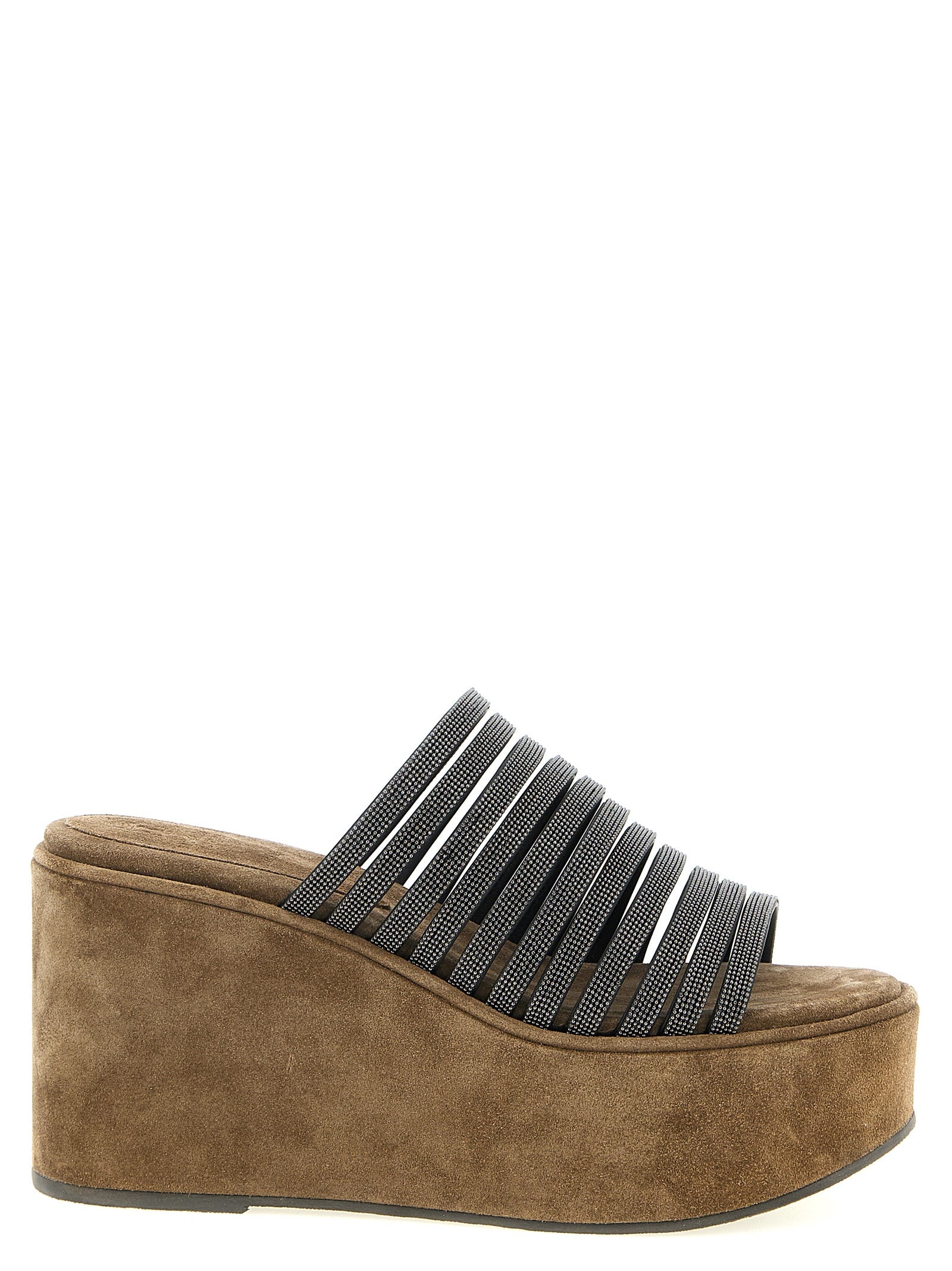 Brunello Cucinelli Precious Straps Sandals