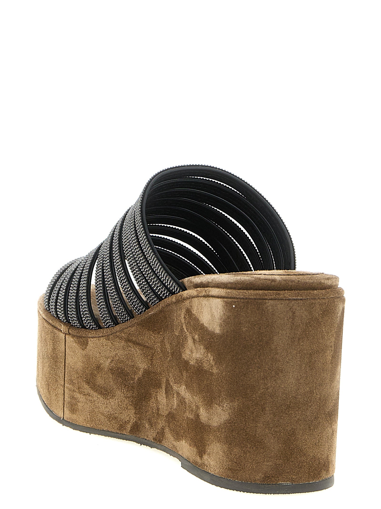 Brunello Cucinelli Precious Straps Sandals