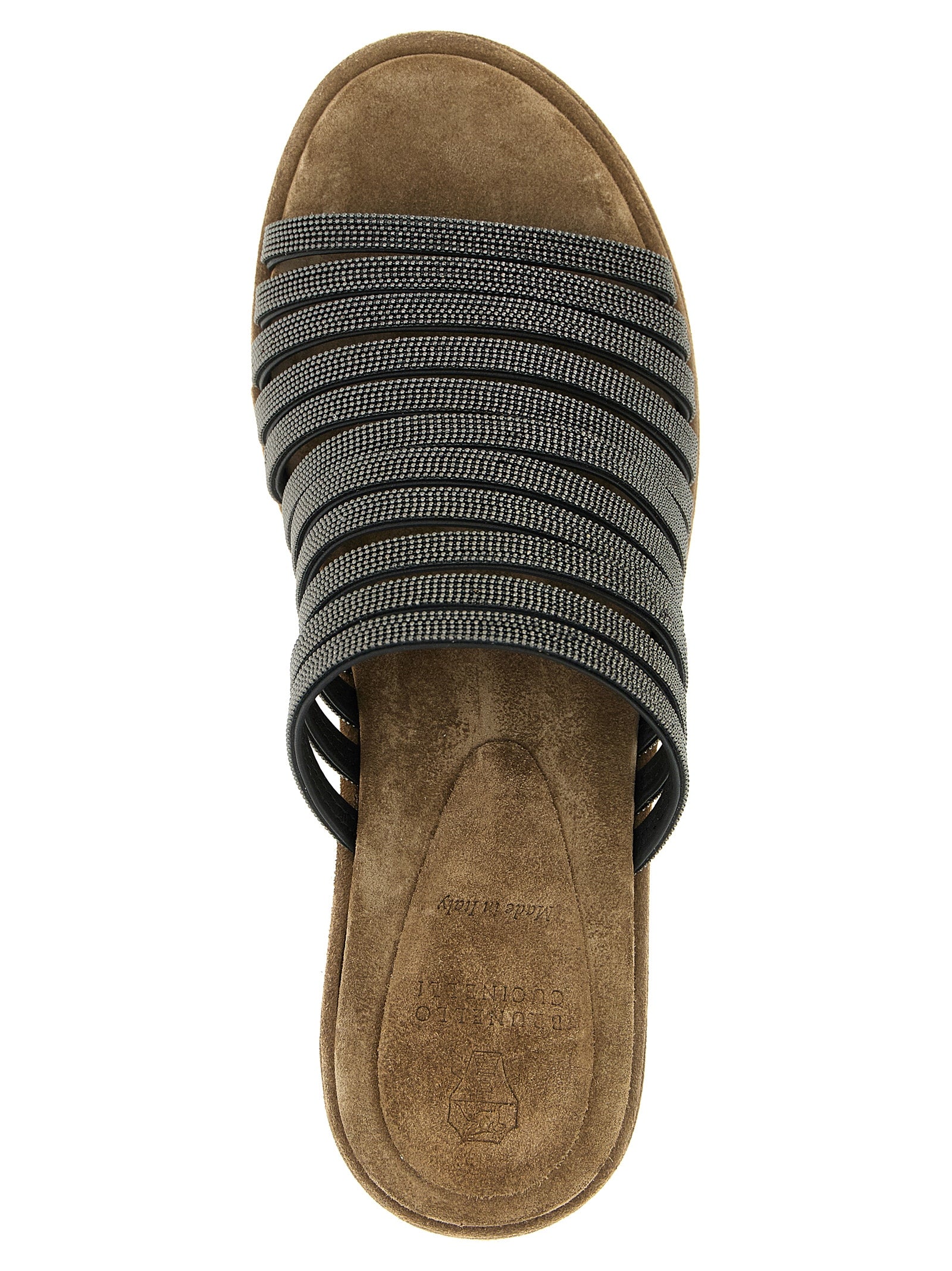 Brunello Cucinelli Precious Straps Sandals
