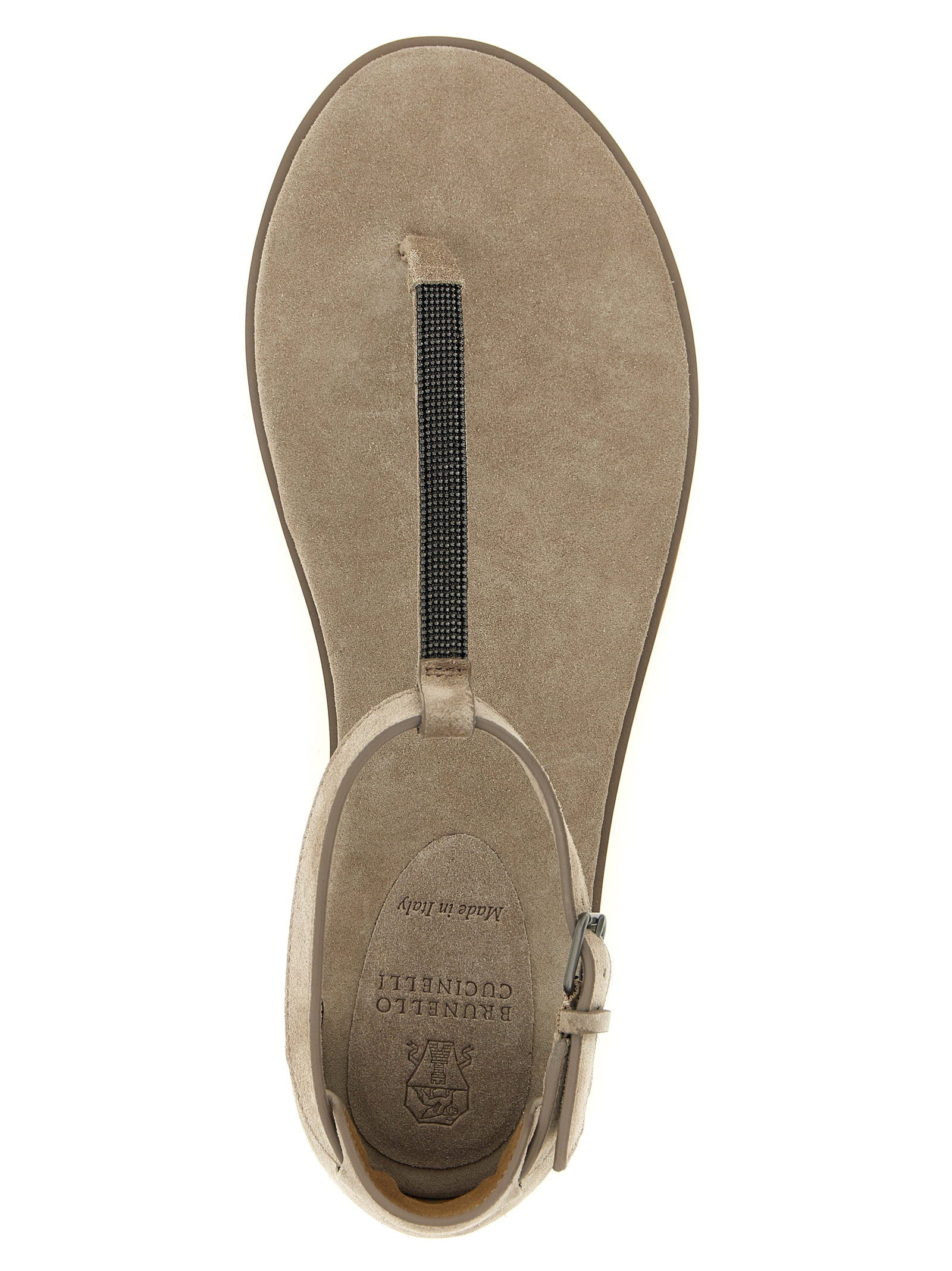 Brunello Cucinelli Precious Strap Sandals