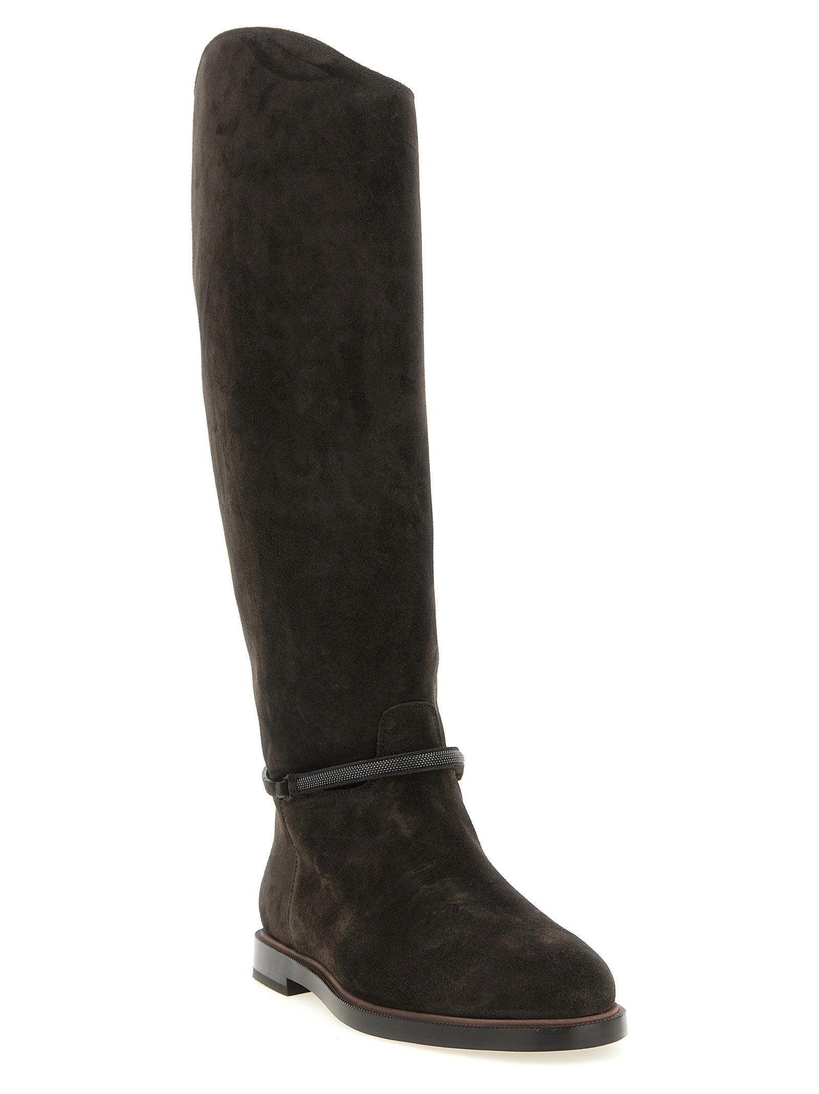 Brunello Cucinelli Suede Boots