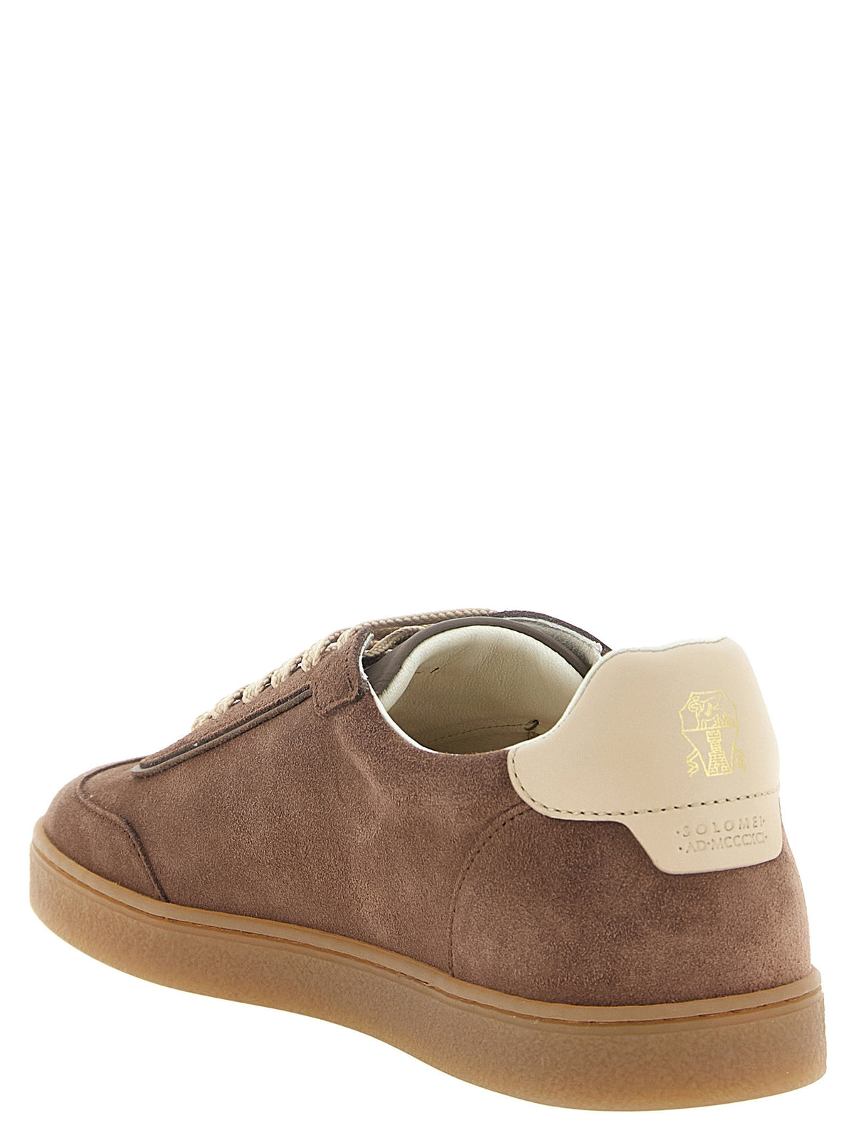Brunello Cucinelli Brown Suede Sneakers