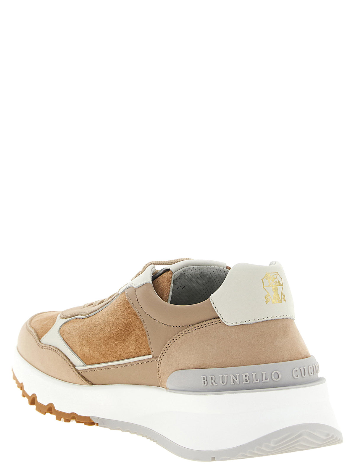Brunello Cucinelli Beige Runners Sneakers