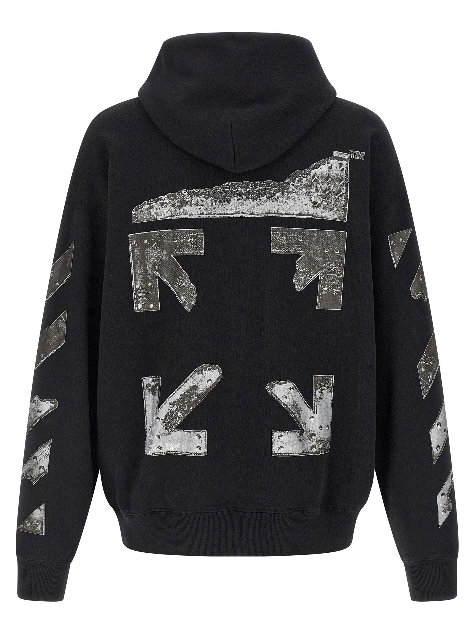 Off White Metal Arrow Skate Hoodie