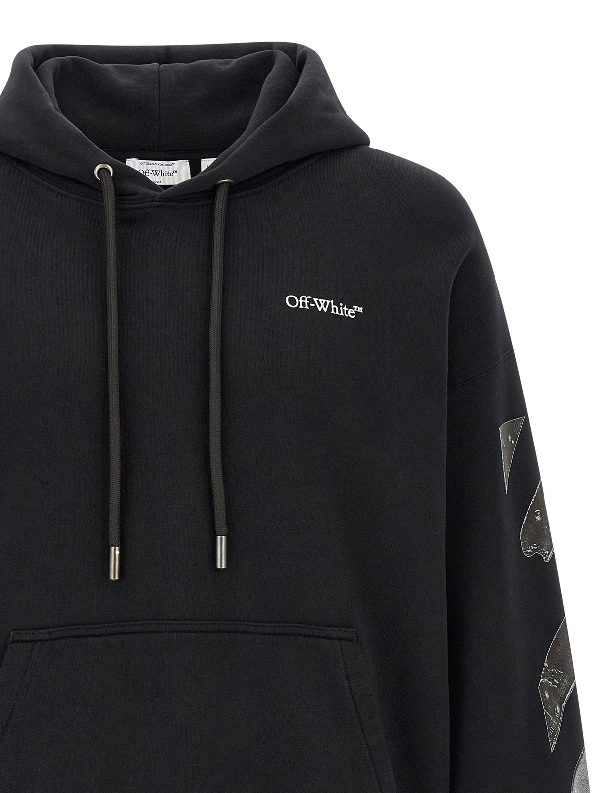Off White Metal Arrow Skate Hoodie